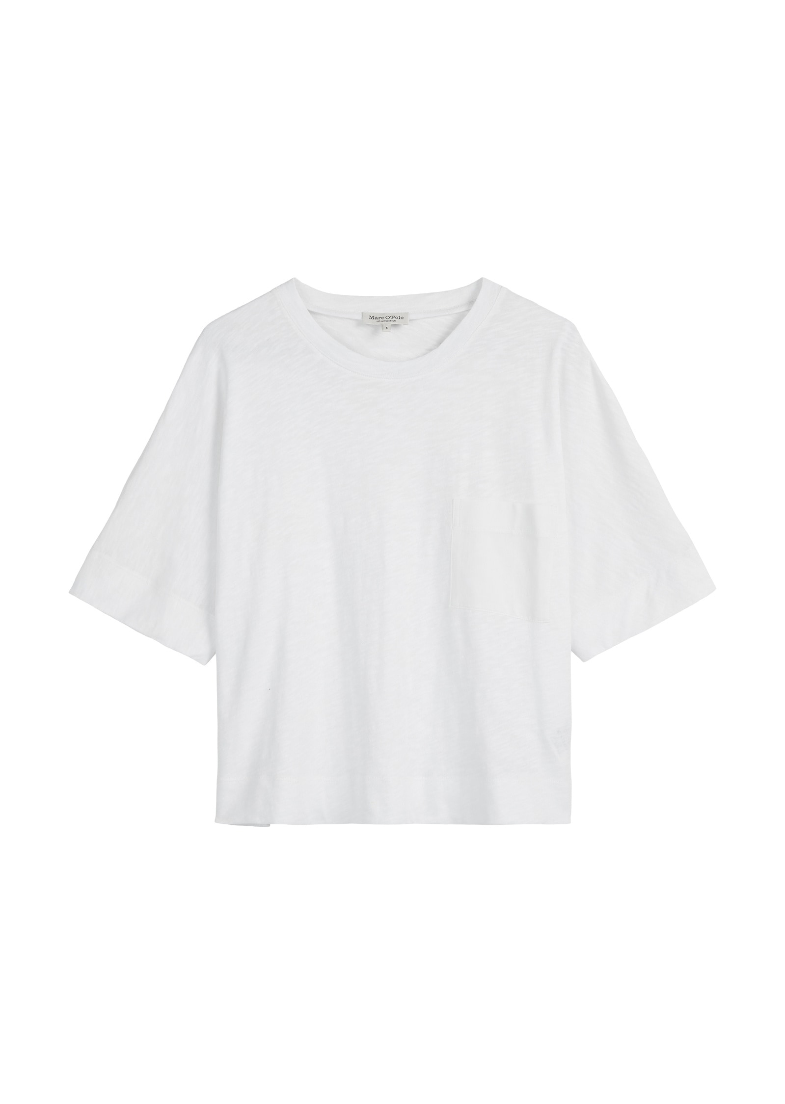 Marc O'Polo T-Shirt »mit gewebter Brusttasche«