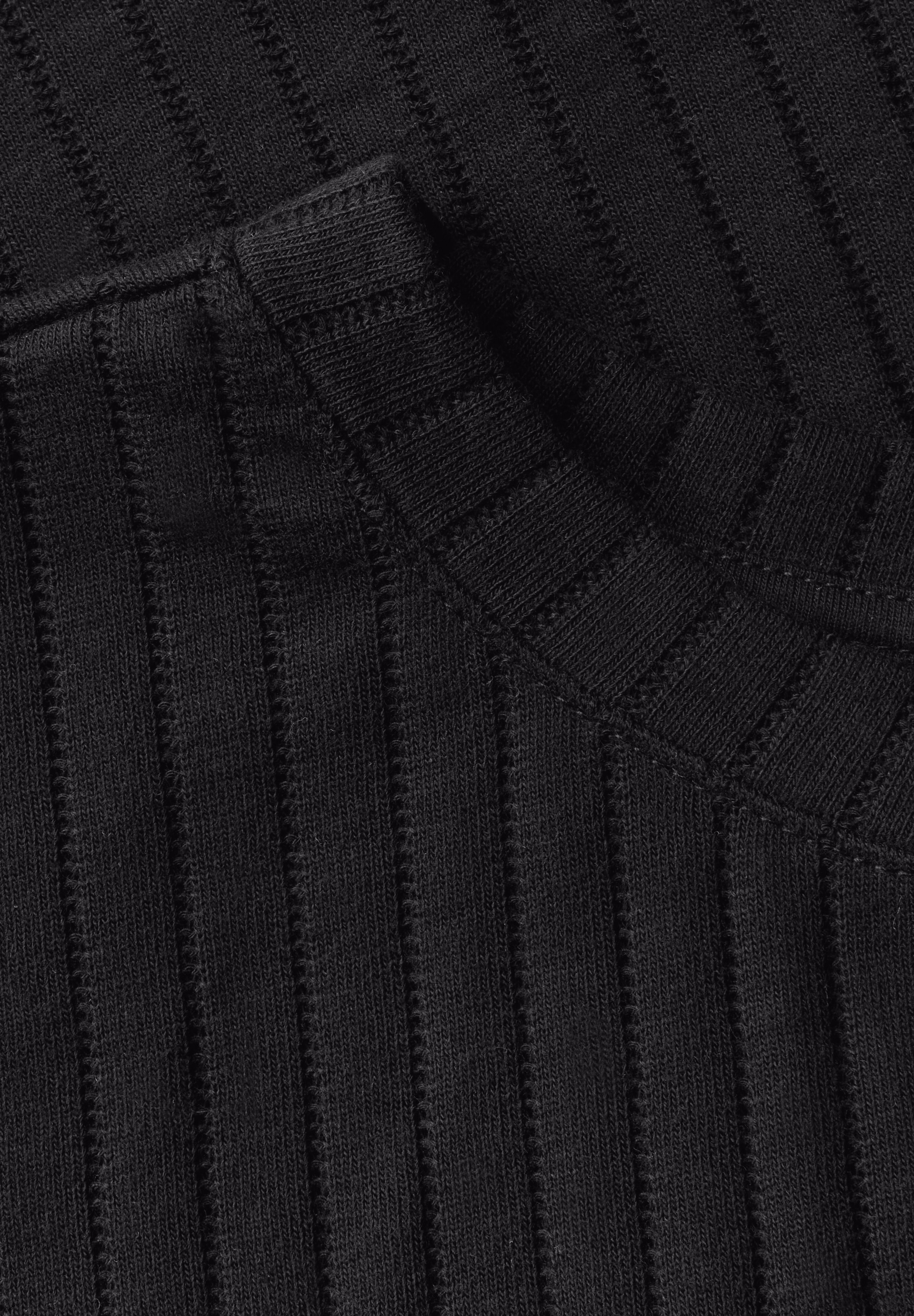 STREET ONE STUDIO T-Shirt, aus softem Materialmix