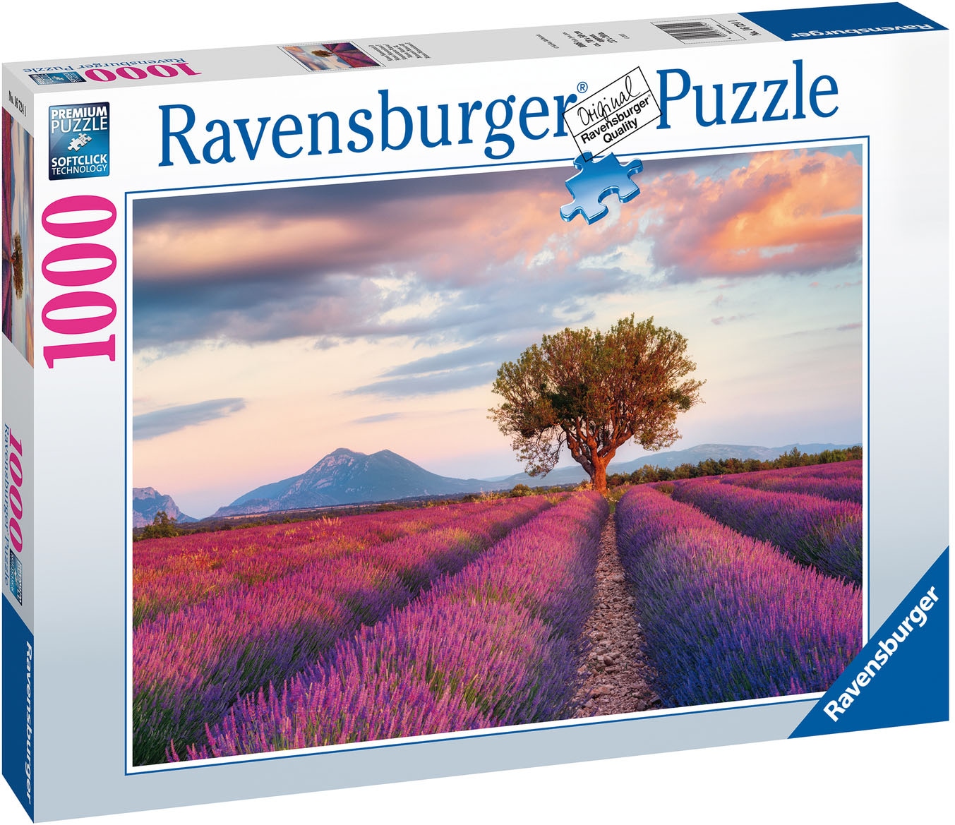 Ravensburger Puzzle »Lavendelfeld in der goldenen Stunde«, Made in Germany