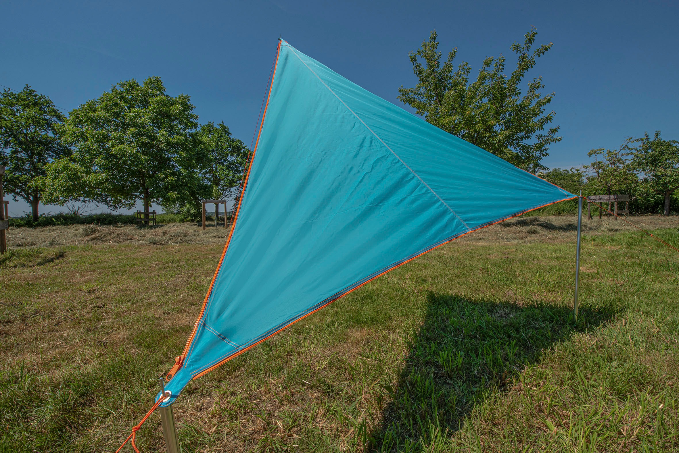 BENT Zip-Canvas Sun Sail Multicolor 250x250cm 2