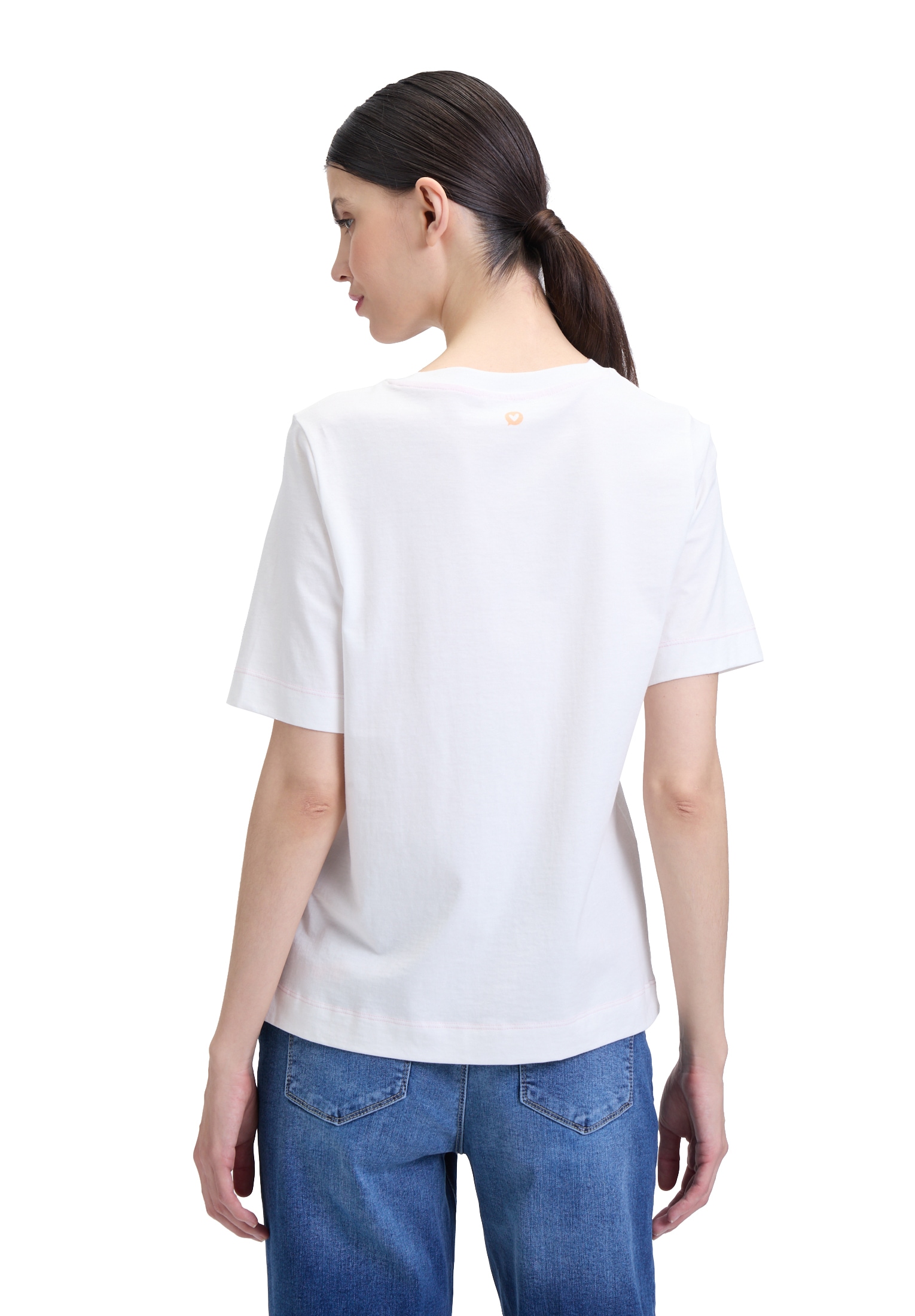 Cartoon Kurzarmshirt »Cartoon Printshirt mit Rundhalsausschnitt«, (1 tlg.), Foliendruck
