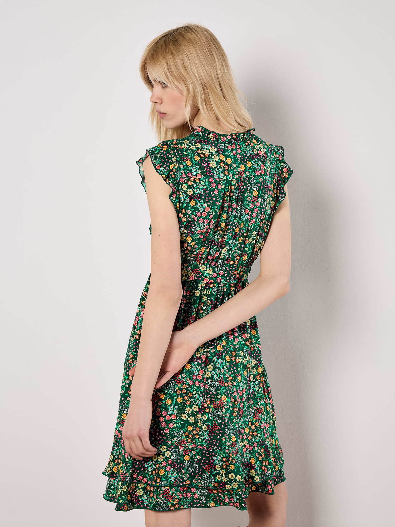 Apricot Minikleid »Minikleid« 2 tlg. mit Rüschen