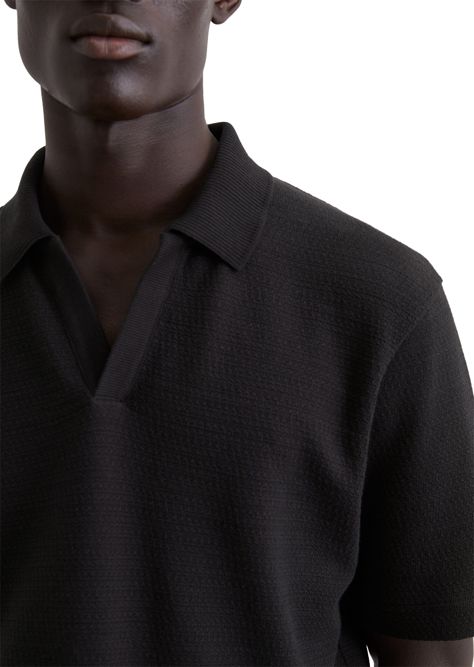 Marc O'Polo Poloshirt, mit feiner Struktur