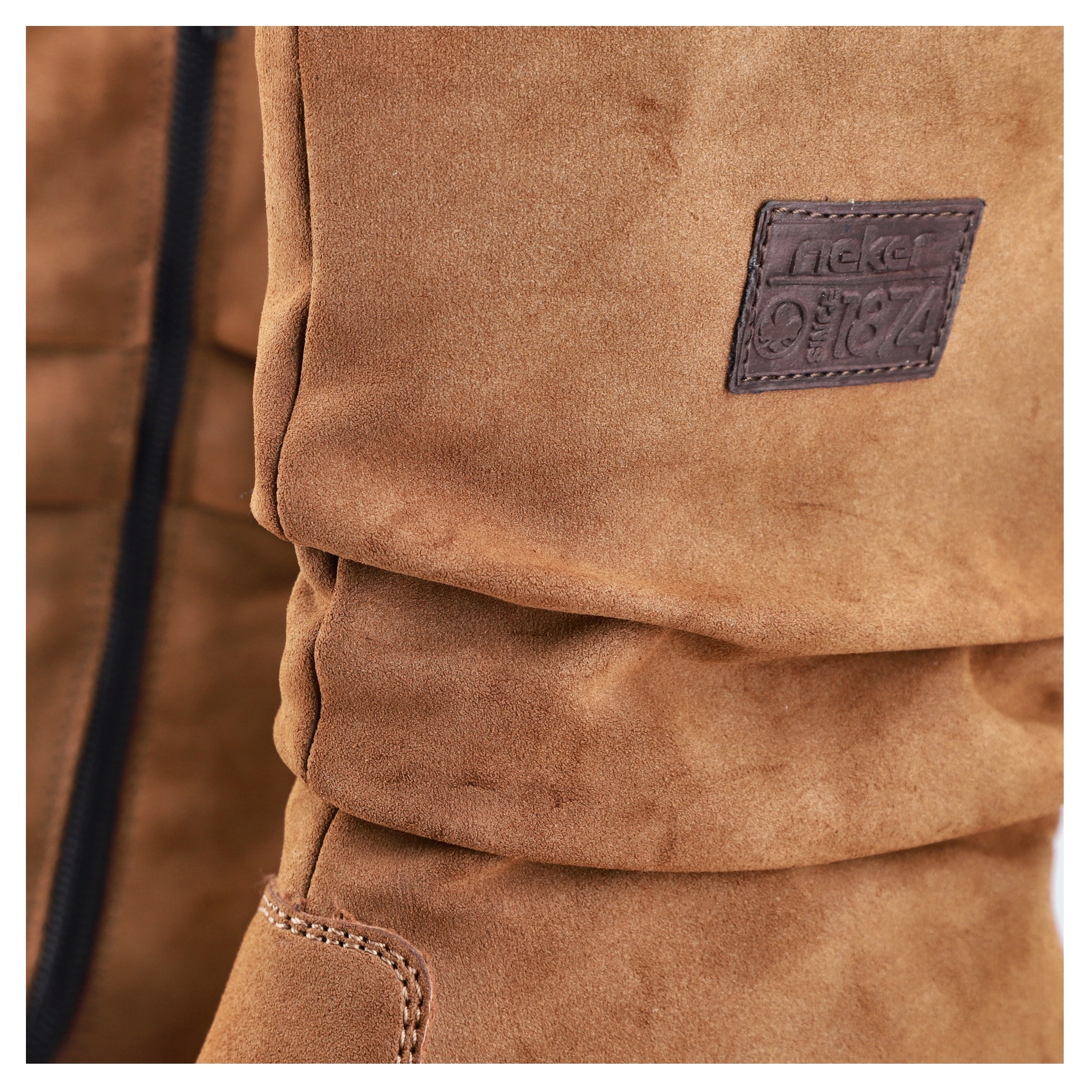 Rieker Winterstiefelette, Winterboots, Profilsohle, slouchy Schaft, mit Innenreißverschluss