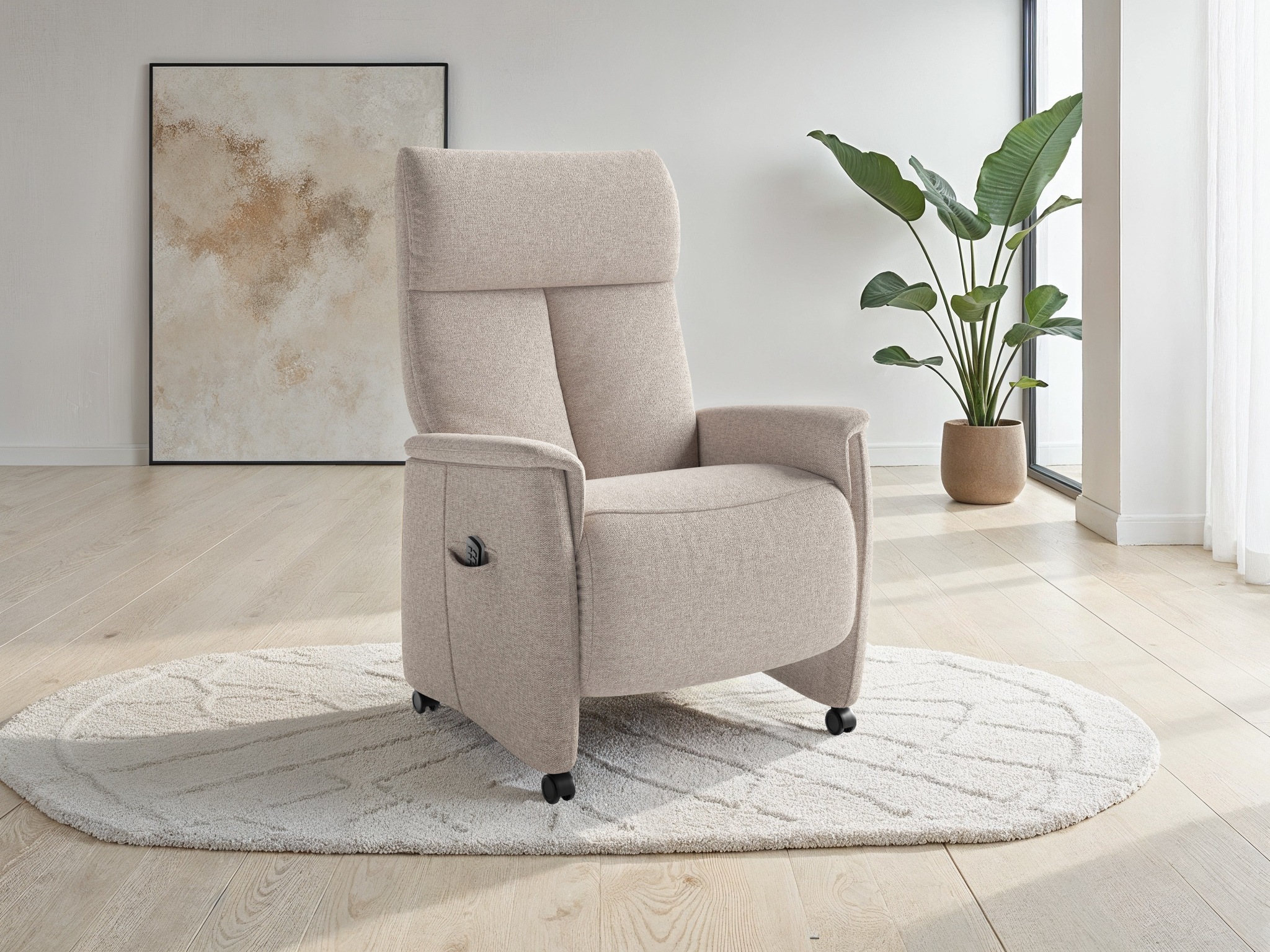 sit&more TV-Sessel "Cremona Comfort Plus" bis 200 Kg belastbar, mit Herz-Waage Funktion