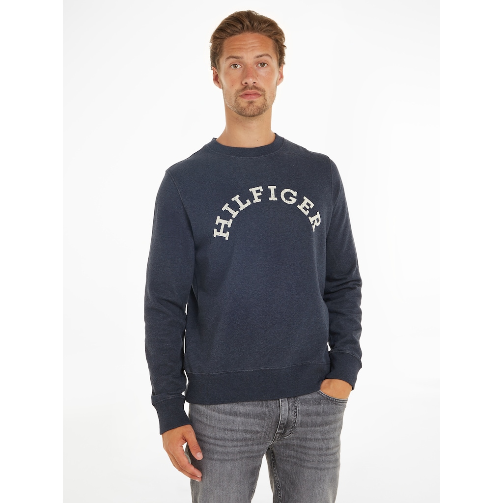 Tommy Hilfiger Sweatshirt »HILFIGER ARCHED HTR SWEATSHIRT«