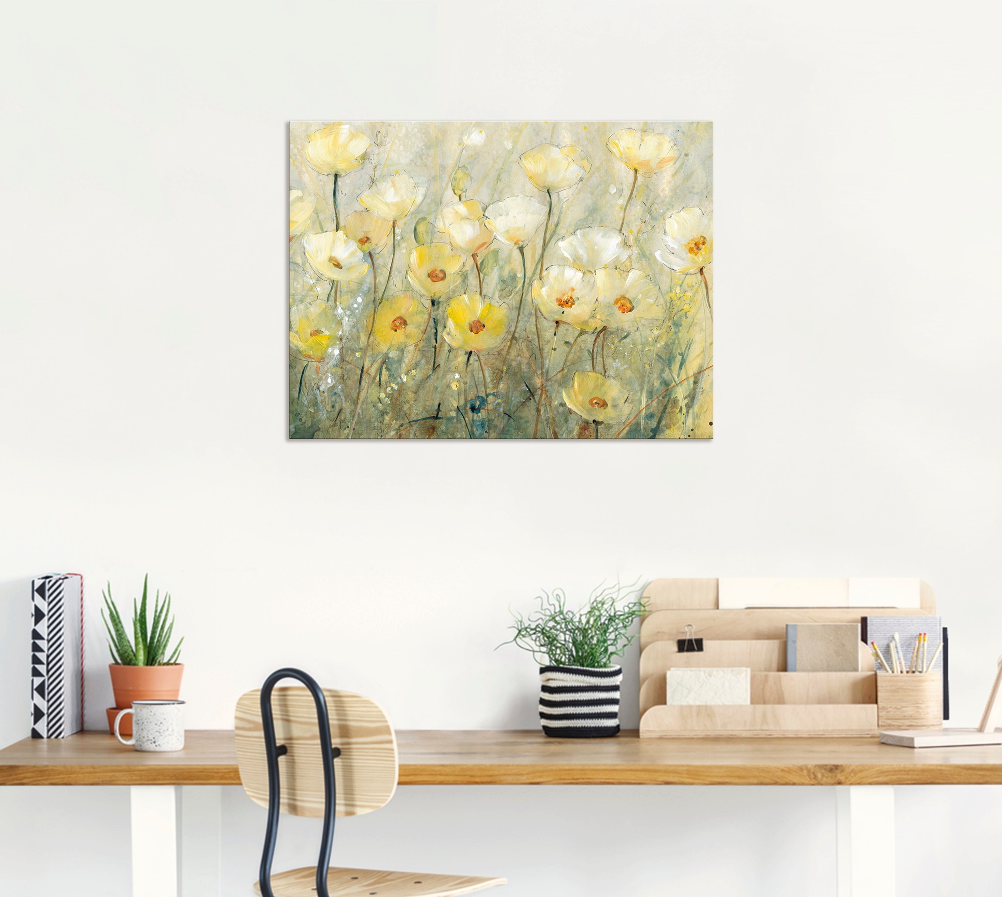 Artland Wandbild »Sommer in voller Blüte II«, Blumenwiese, (1 St.), als Alubild, Outdoorbild, Leinwandbild, Poster in verschied. Größen