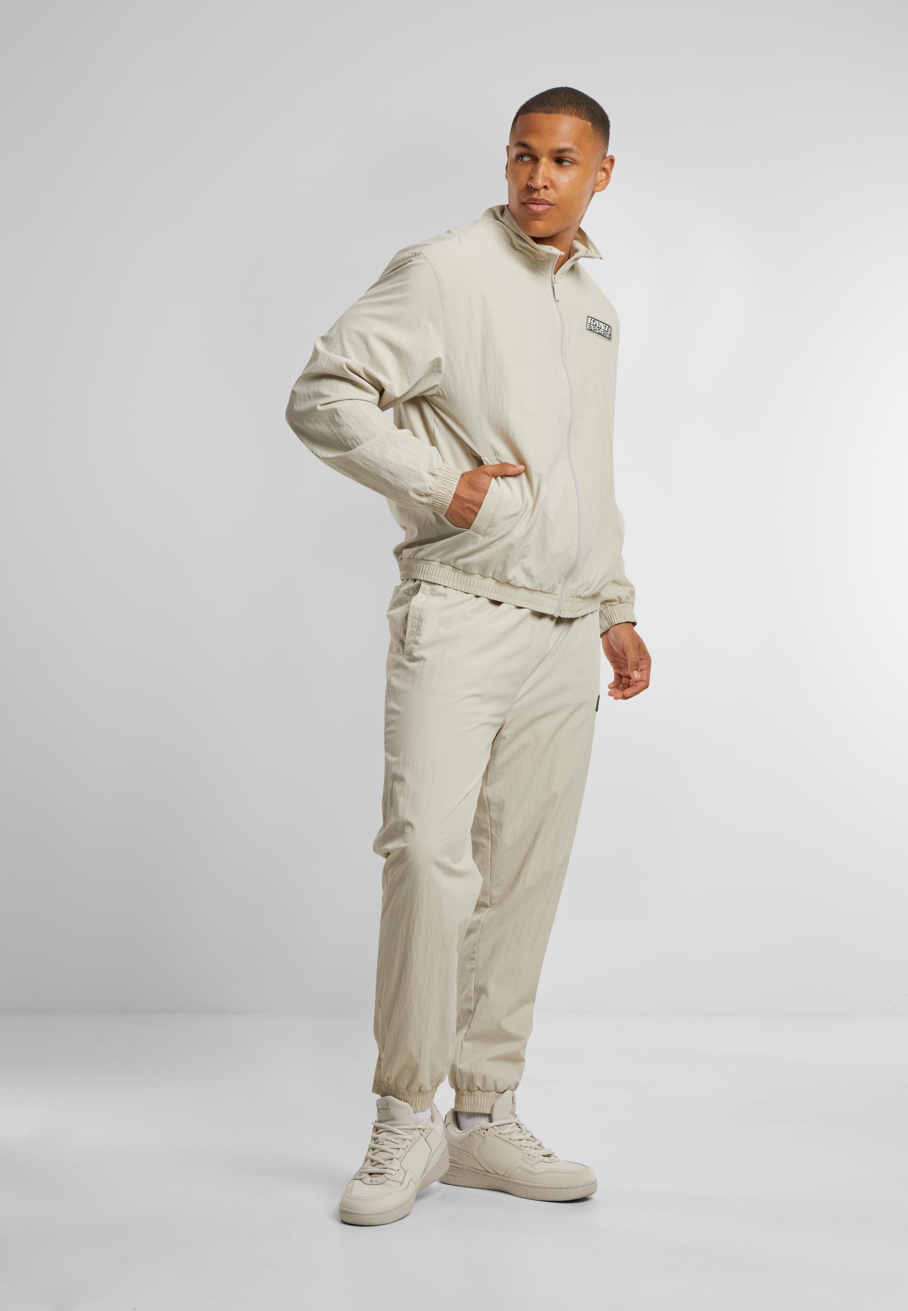 Karl Kani Trainingsjacke »Karl Kani Sport Patch Essential Trackjacket«, (1 St.), ohne Kapuze