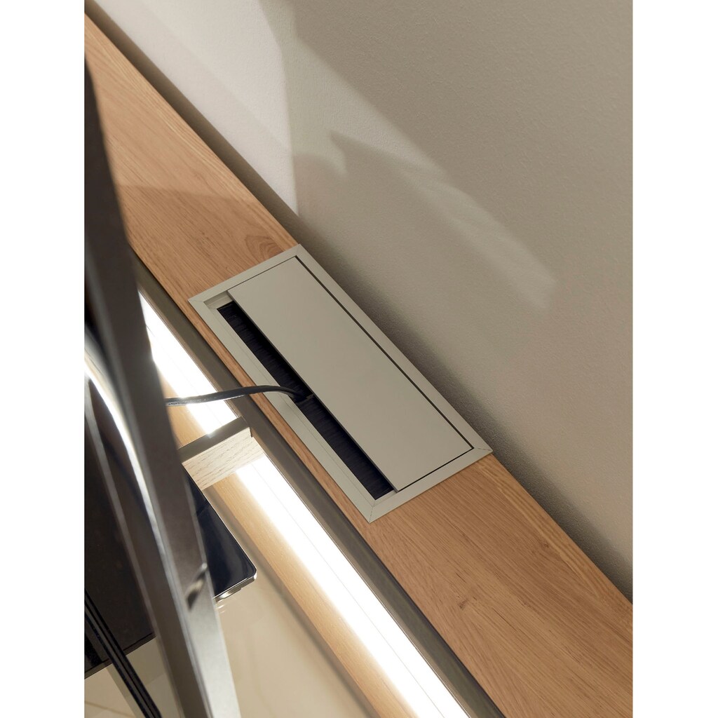Wohnen Kommoden & Sideboards GALLERY M branded by Musterring Lowboard »Arrive 73151«, Breite 120,3 cm, mit 2 Auszügen und einem Wohnen Kommoden & Sideboards GALLERY M branded by Musterring Lowboard »Arrive 73151«, Breite 120,3 cm, mit 2 Auszügen und einem