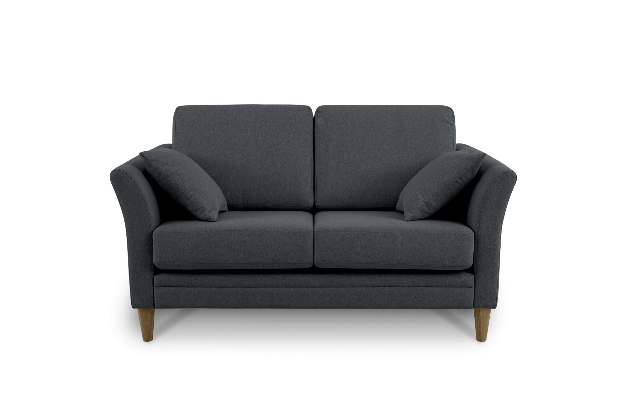 Home affaire 2-Sitzer »Arellano, Breite 155 cm«, klassisches Design, 2 Zierkissen inklusive, Webstoff fein