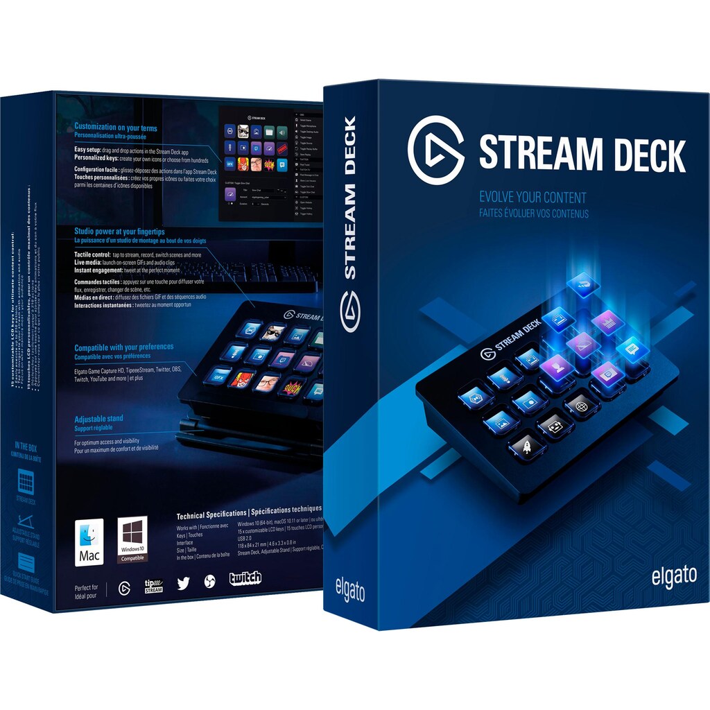 Elgato Gameplay-Aufnahmegerät »Stream Deck«