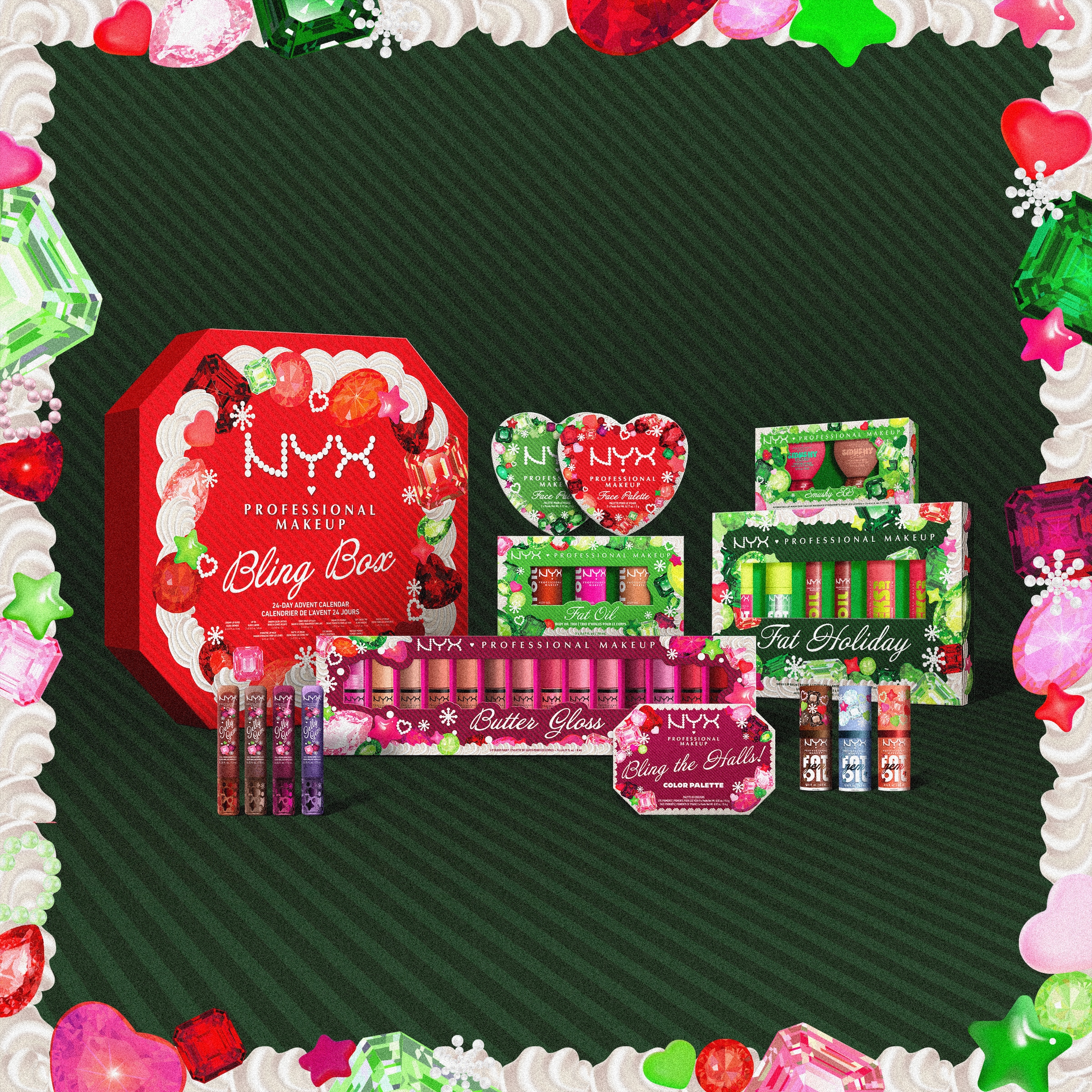 NYX PROFESSIONAL MAKEUP Kosmetik-Adventskalender »BLING BOX« ab 13 Jahren
