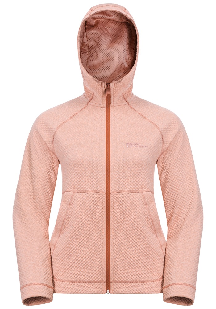 Jack Wolfskin Kapuzenfleecejacke »FERNWEH HOODED JKT W«, mit Kapuze
