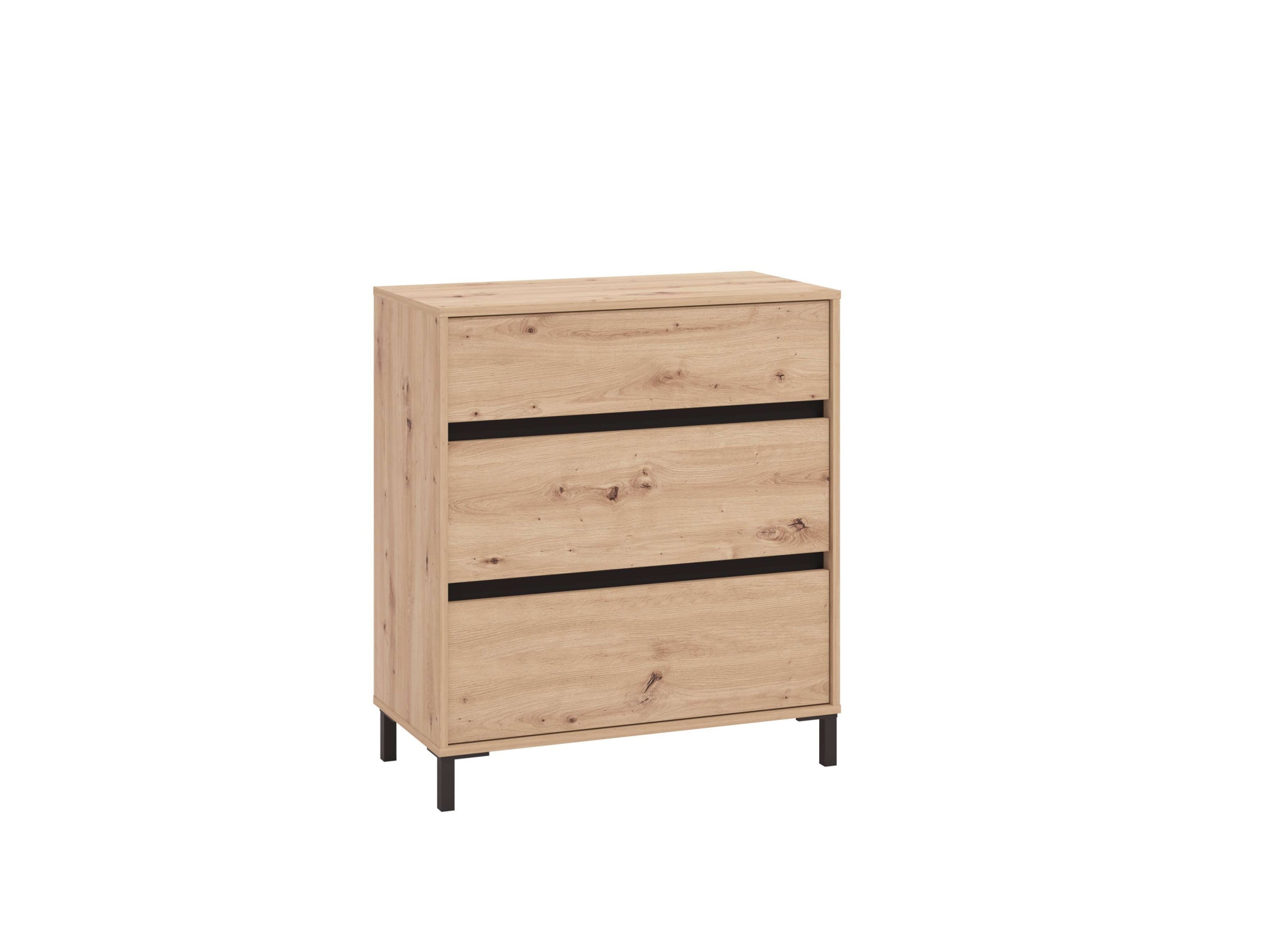 INOSIGN Kommode »Marron, Schubkastenkommode, Höhe 90 cm, Breite 80 cm«, Breiten 80 cm, mit geräumigen Schubladen