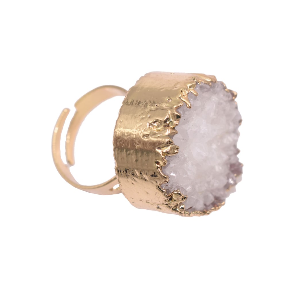 Firetti Fingerring »Schmuck Geschenk Damenring Goldring Edelstein Farbstein Achat«