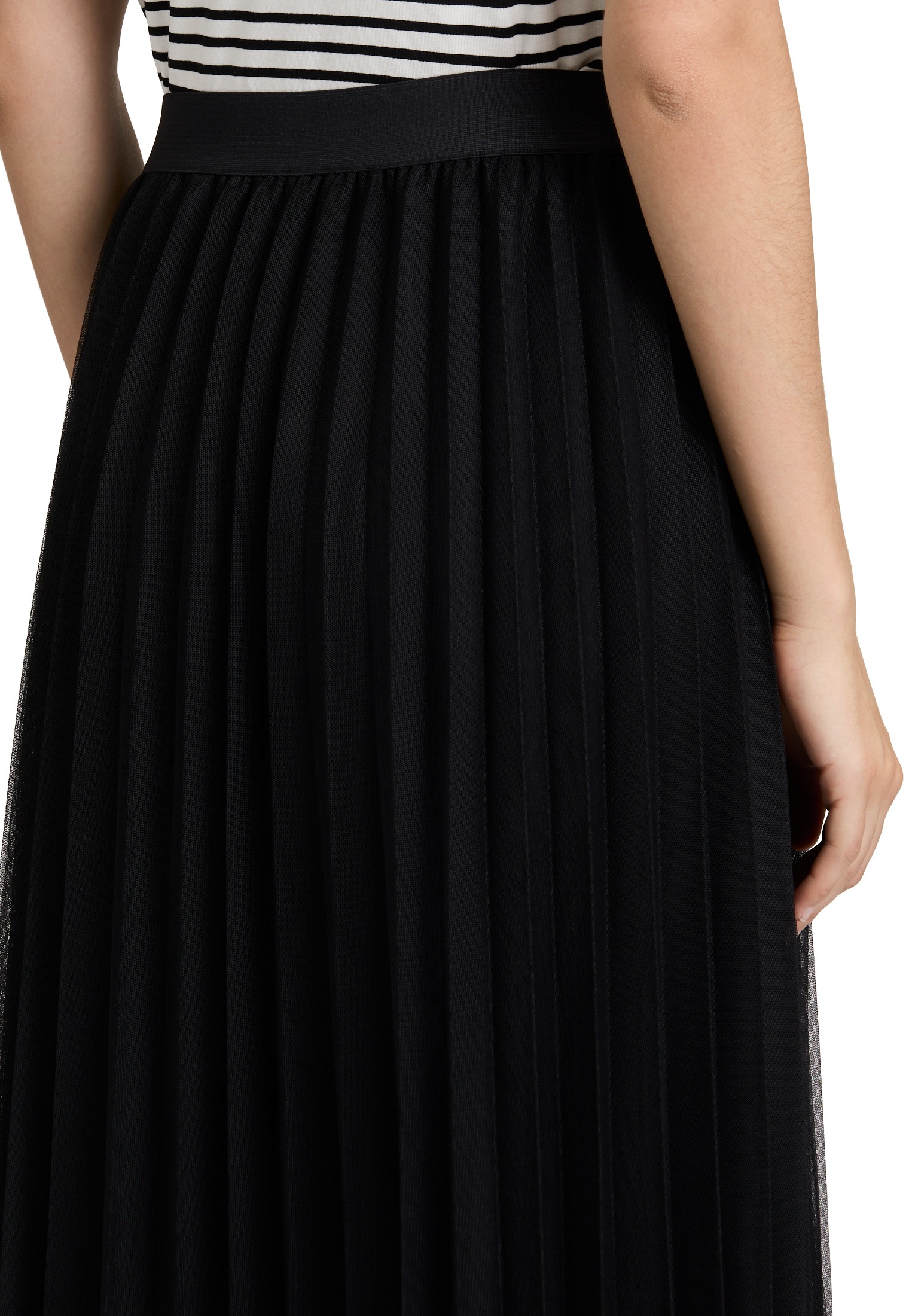 Betty&Co Midirock »Betty & Co Damen Midirock mit Plissee«, Plissee
