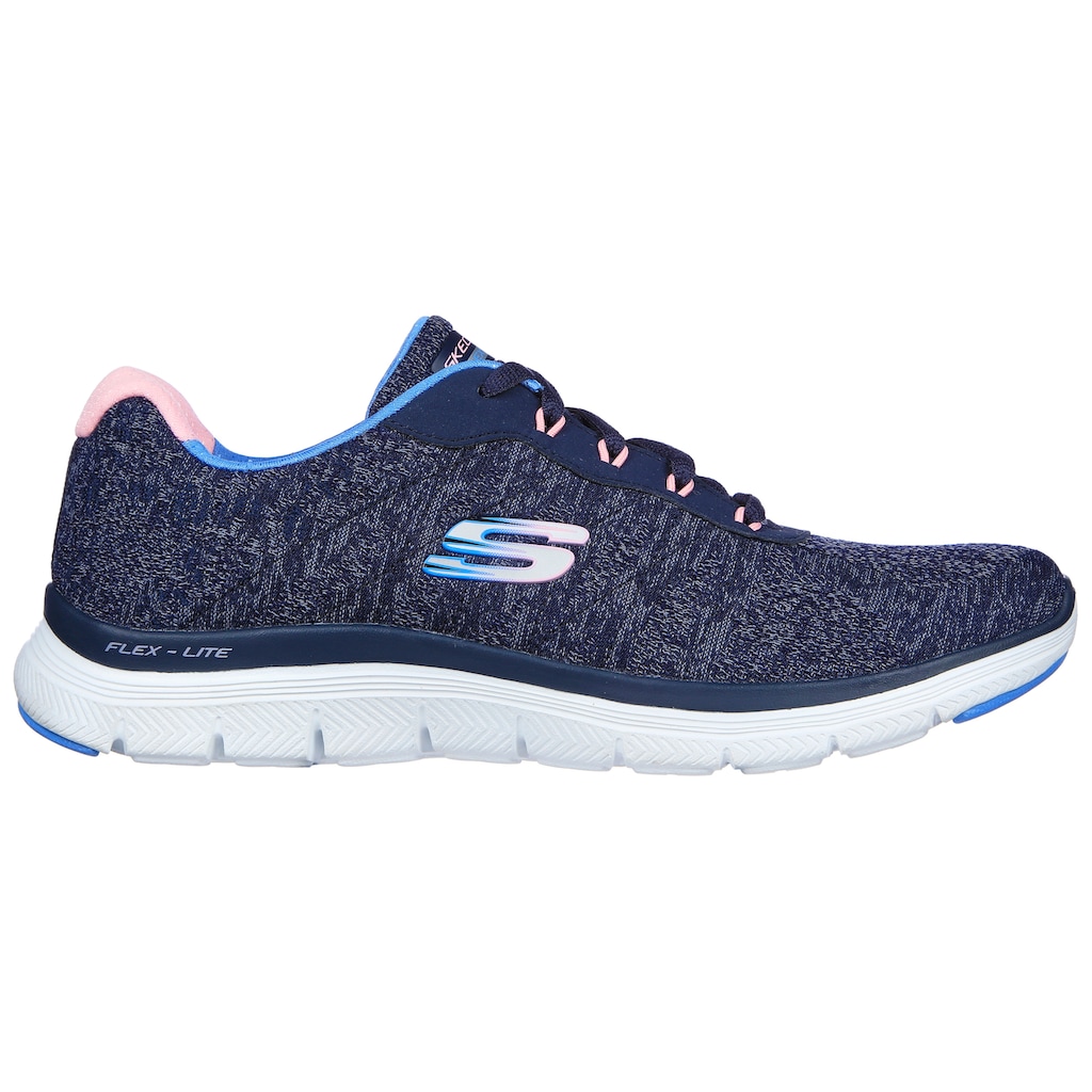 Skechers Sneaker »FLEX APEEAL 4.0 FRESH MOVE«, mit Air Cooled Memory Foam, Freizeitschuh, Halbschuh, Schnürschuh