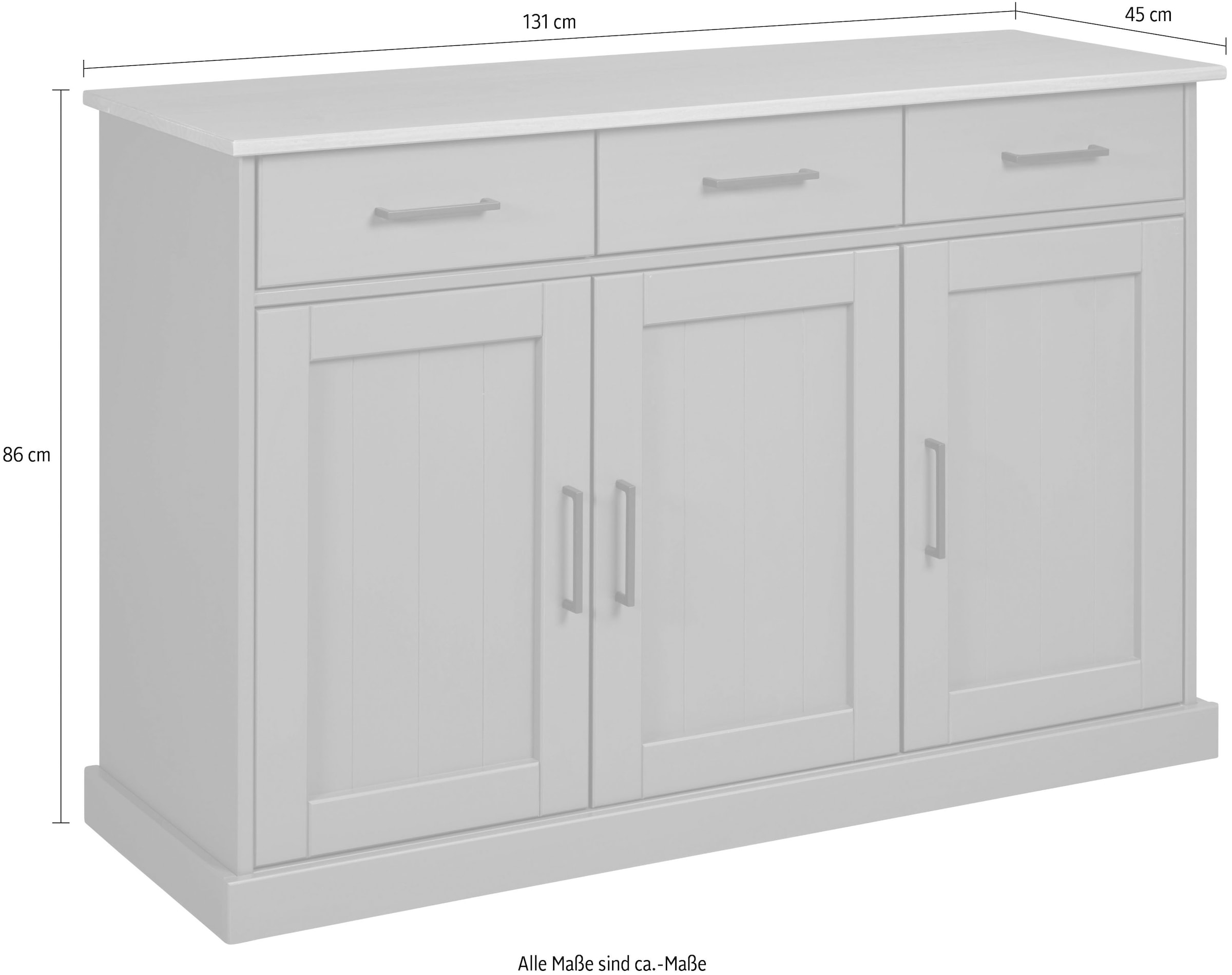 Inter Link Anrichte »Sideboard Forenzo« 1 Stk. tlg.