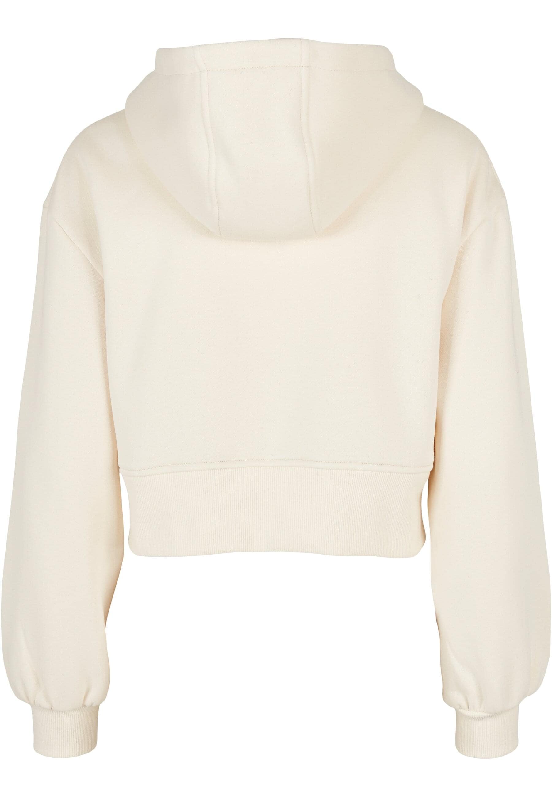 URBAN CLASSICS Sweatjacke »Urban Classics Damen Ladies Short Oversized Zip Jacket«