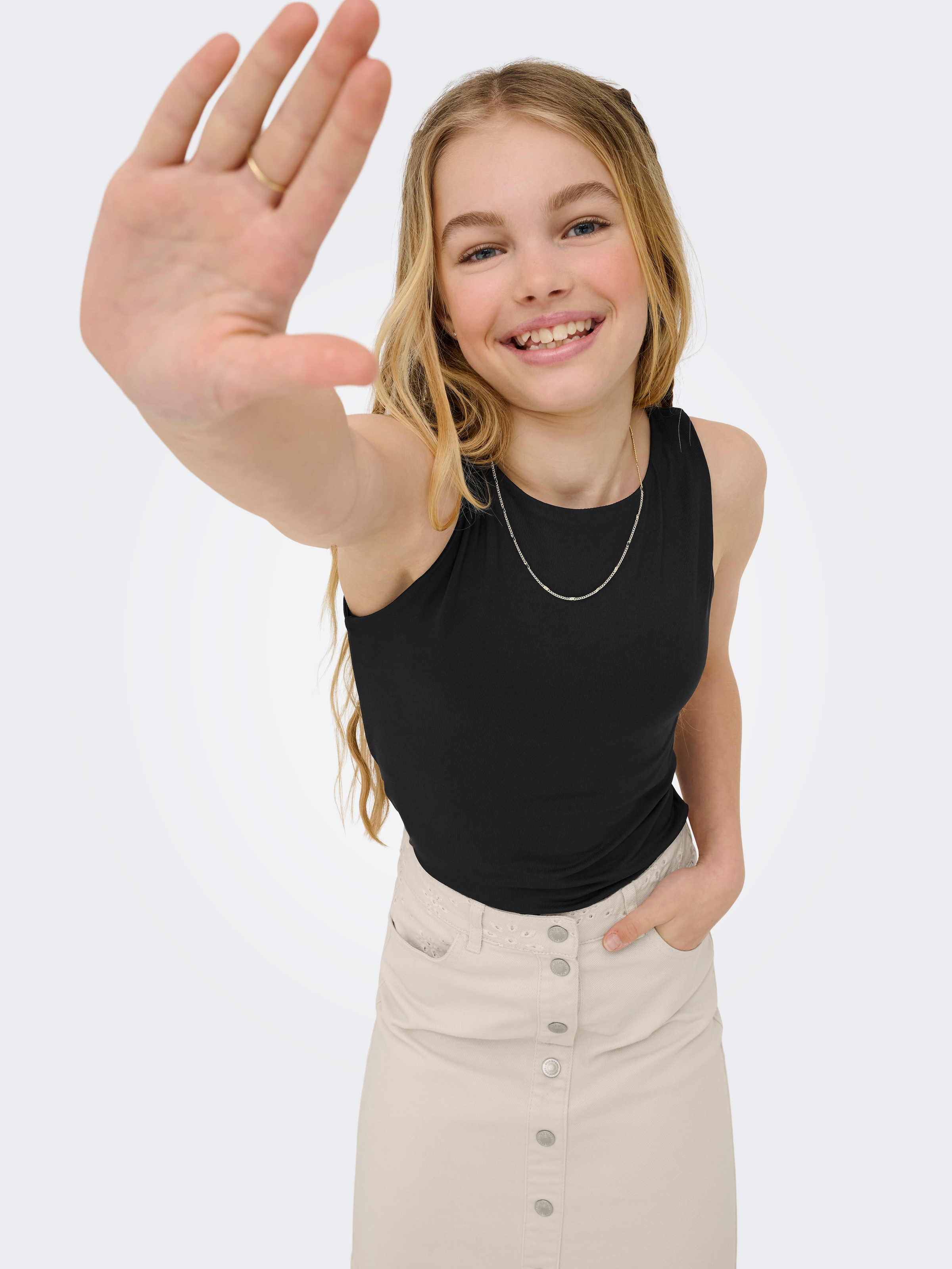 KIDS ONLY Tanktop »KOGEA S/L 2-WAYS TOP JRS NOOS«, in cleaner Optik