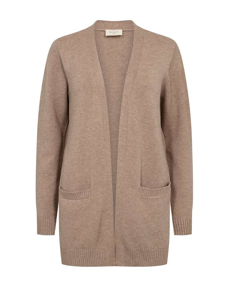 FREEQUENT Cardigan "FQAGNES-CARDIGAN" softer Viskosemix, offen zu tragen