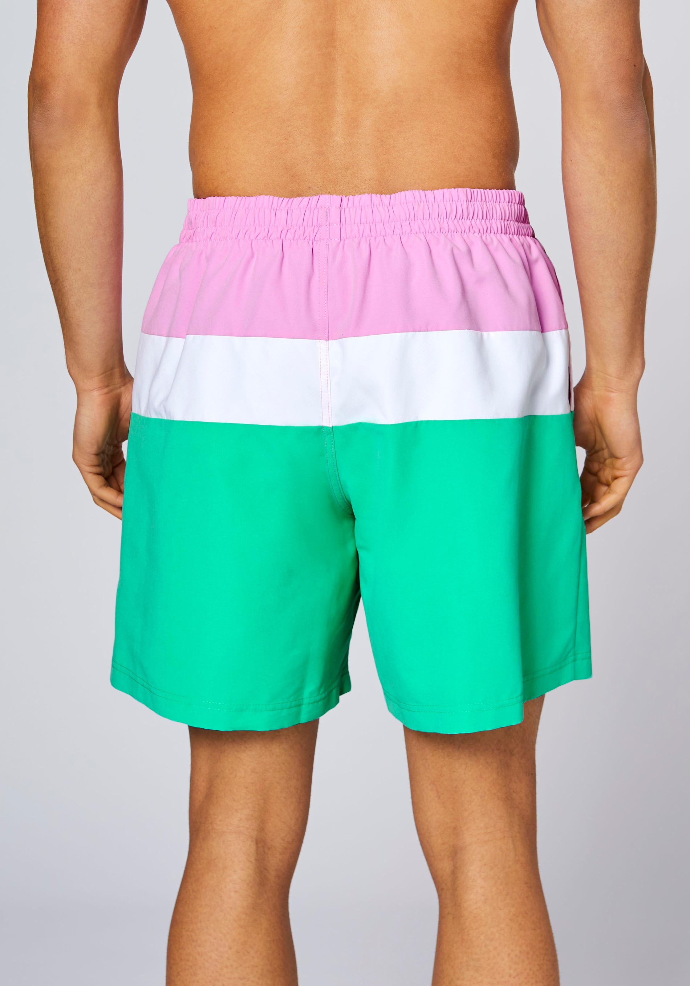 Badeshorts CHIEMSEE, Gr. S (44/46), orchid, 100% Polyester, Badehosen Badeshorts 3