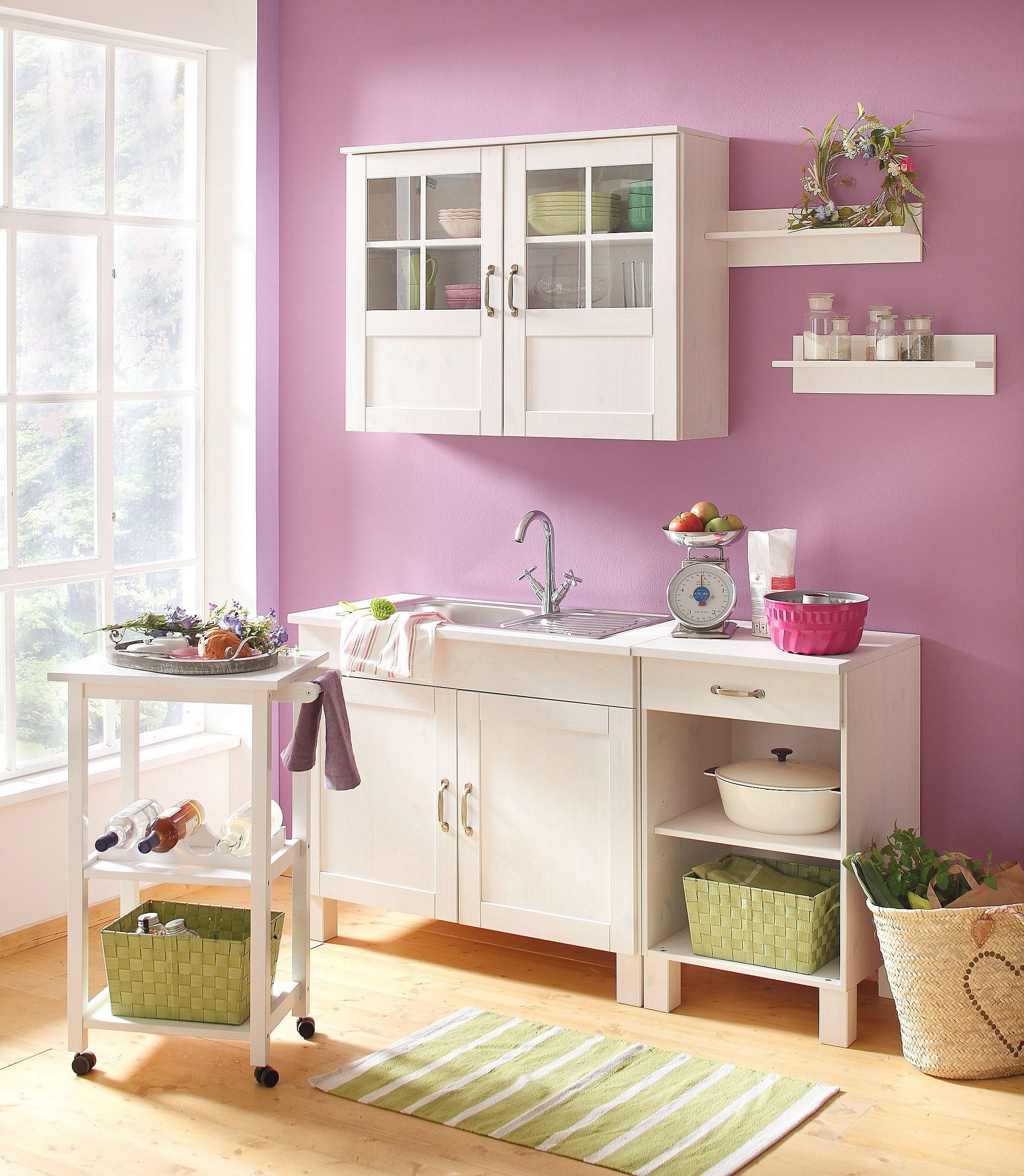 Home affaire Hängeschrank "Alby" Breite 100 cm, 2 Türen günstig online kaufen