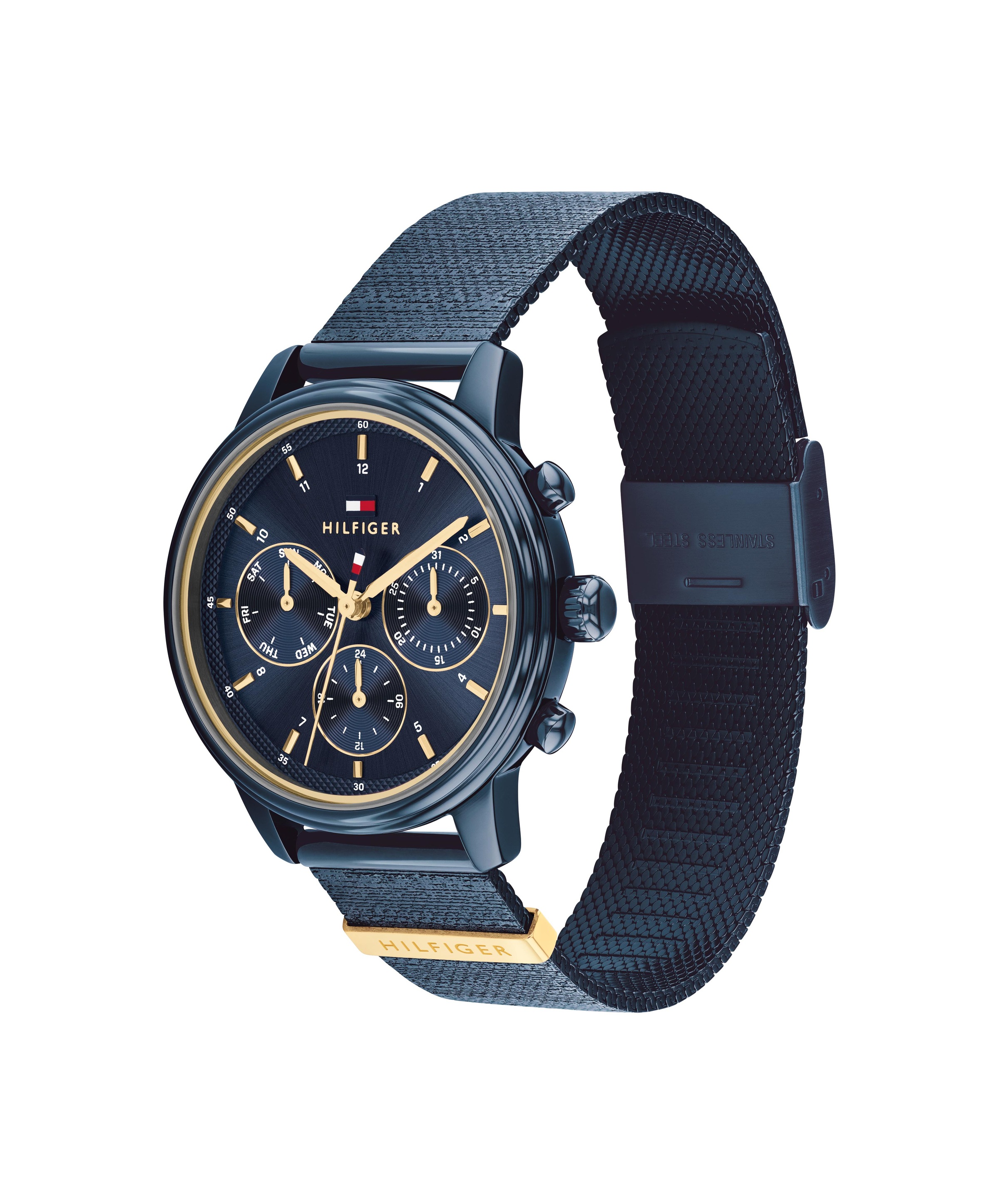 Tommy Hilfiger Multifunktionsuhr »BLAKE« Quarzuhr, Armbanduhr, Damenuhr, Edelstahlarmband, analog