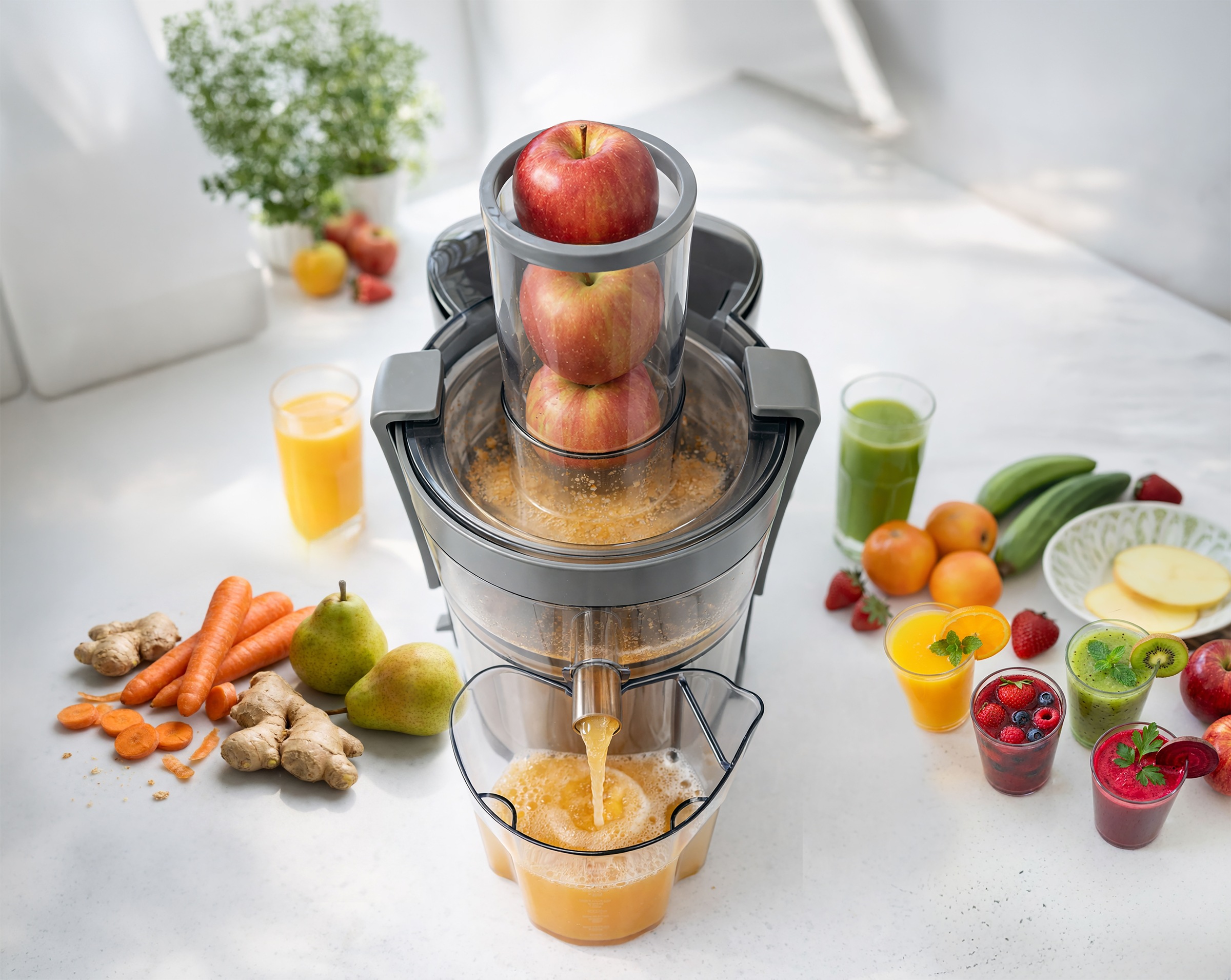 Gastroback Entsafter »VITAL JUICER PLUS 40116« 800 W