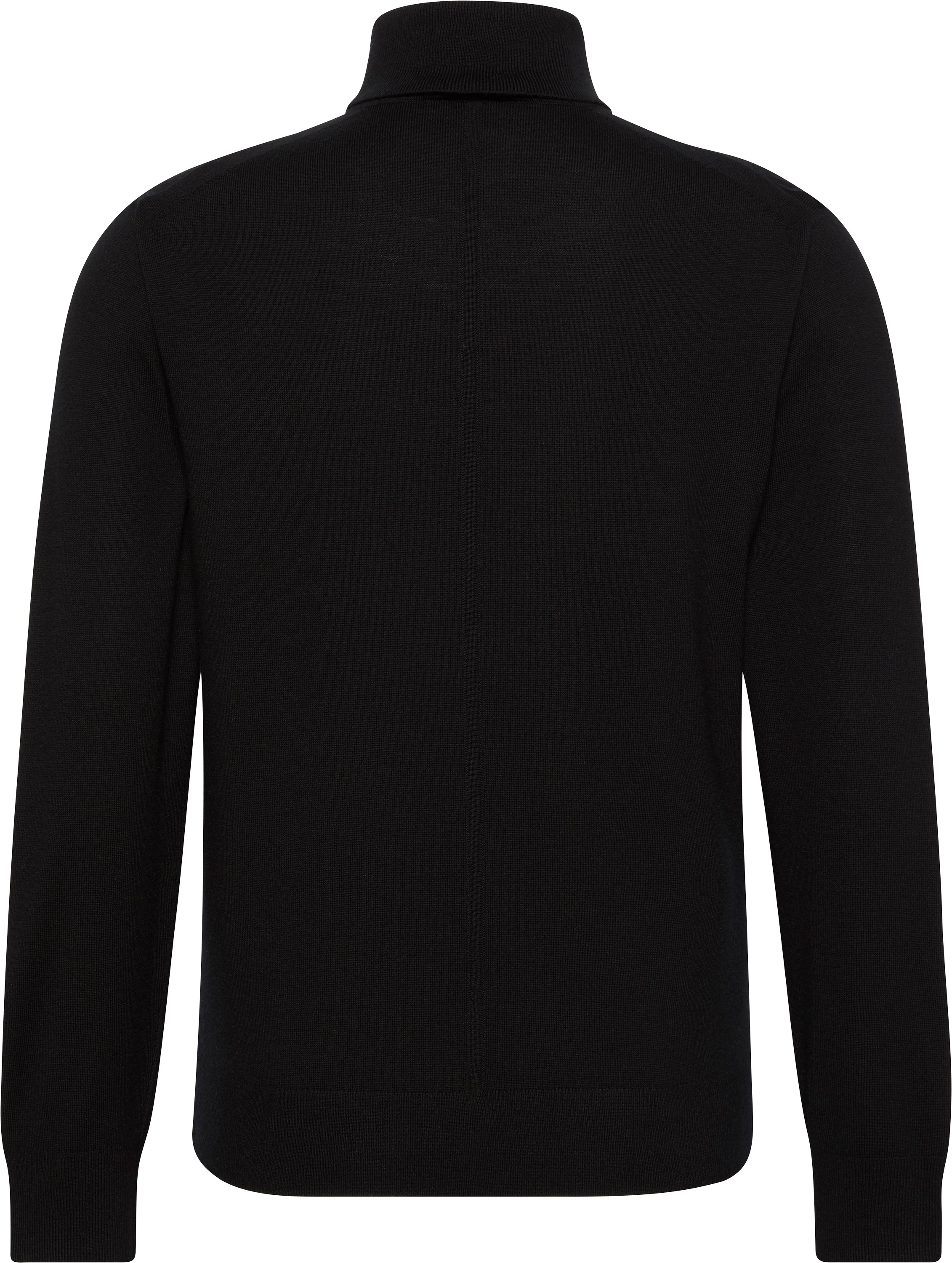 Calvin Klein Rollkragenpullover "LS 100% MERINO T-NECK 14GG", Mit Rundhalsa günstig online kaufen