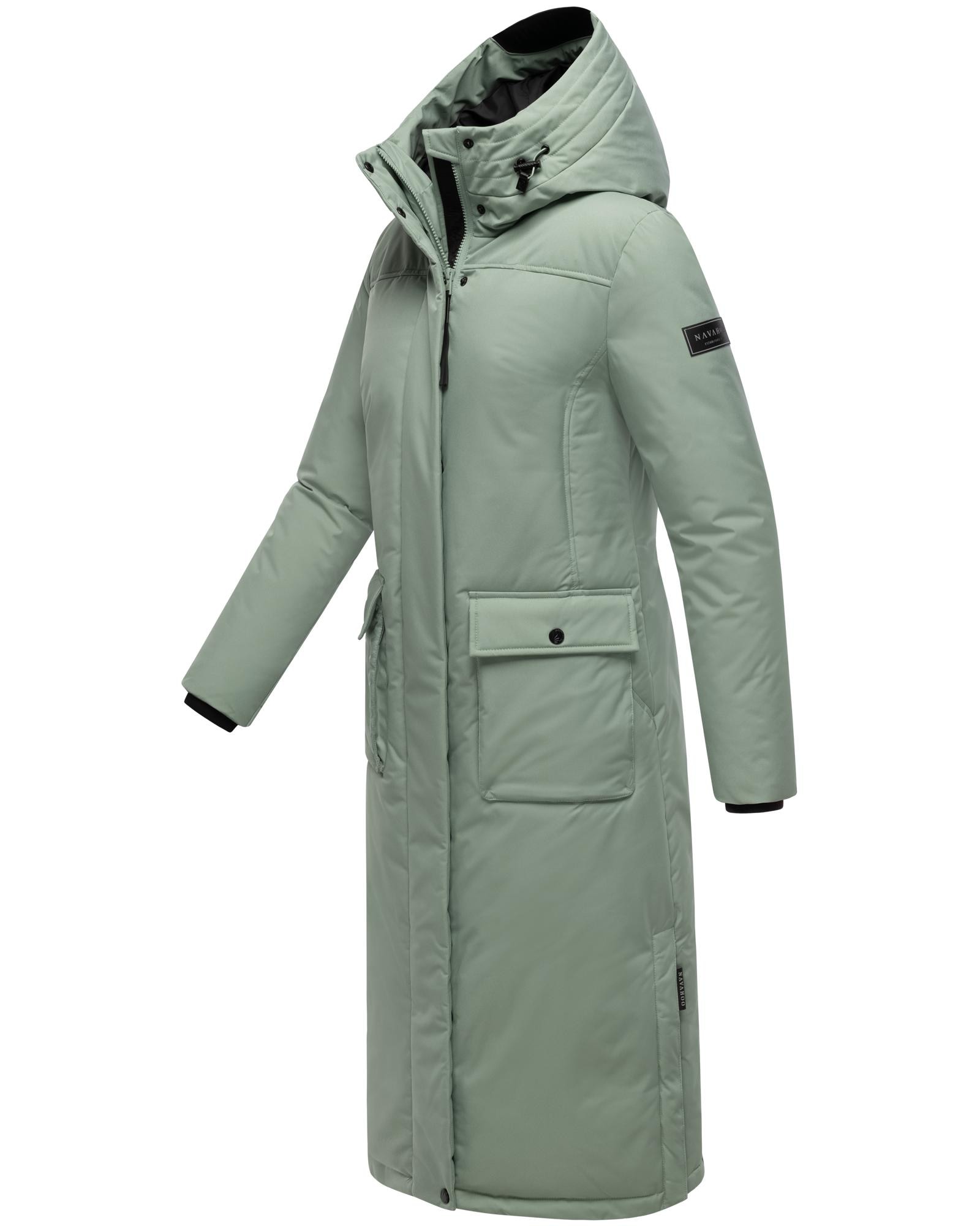 Navahoo Wintermantel "Wolkenfrost XIV" Extralanger Damen Mantel mit Kapuze günstig online kaufen