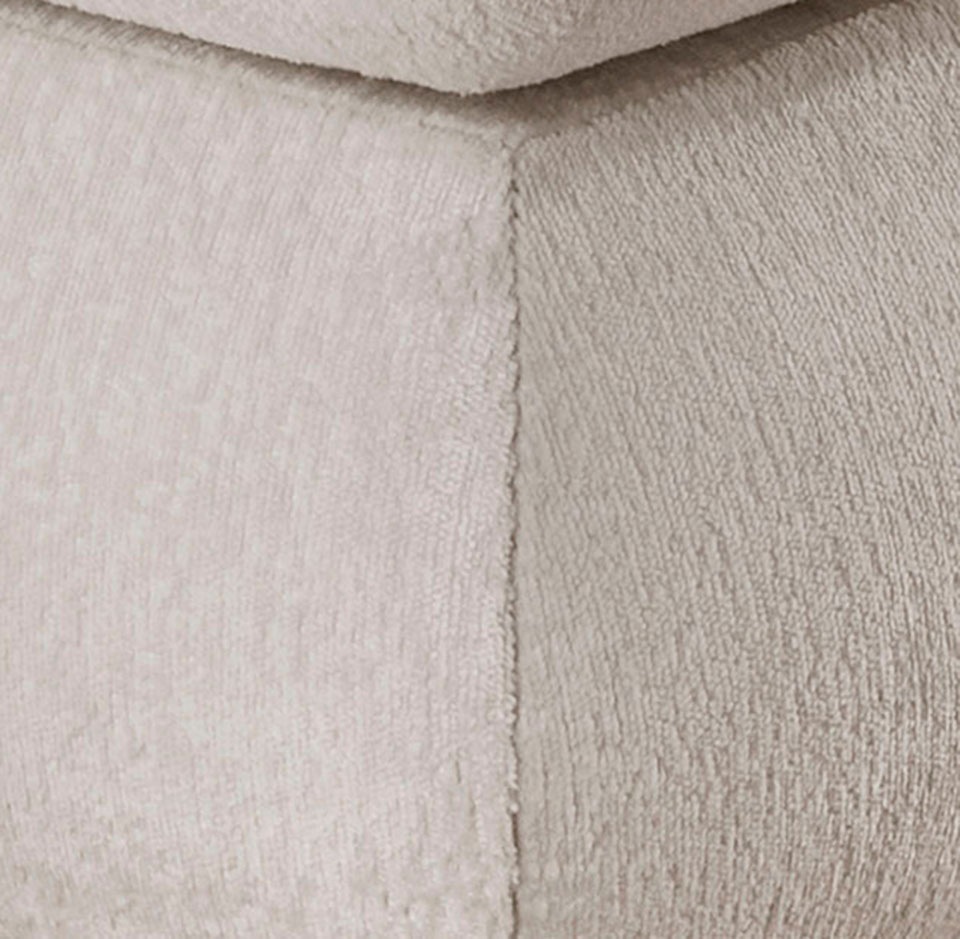 INOSIGN Ecksofa »Lazio modern und bequem, schmale Armlehnen, tolle Detailverarbeitung«, zwei verschiedene Fußfarben wählbar