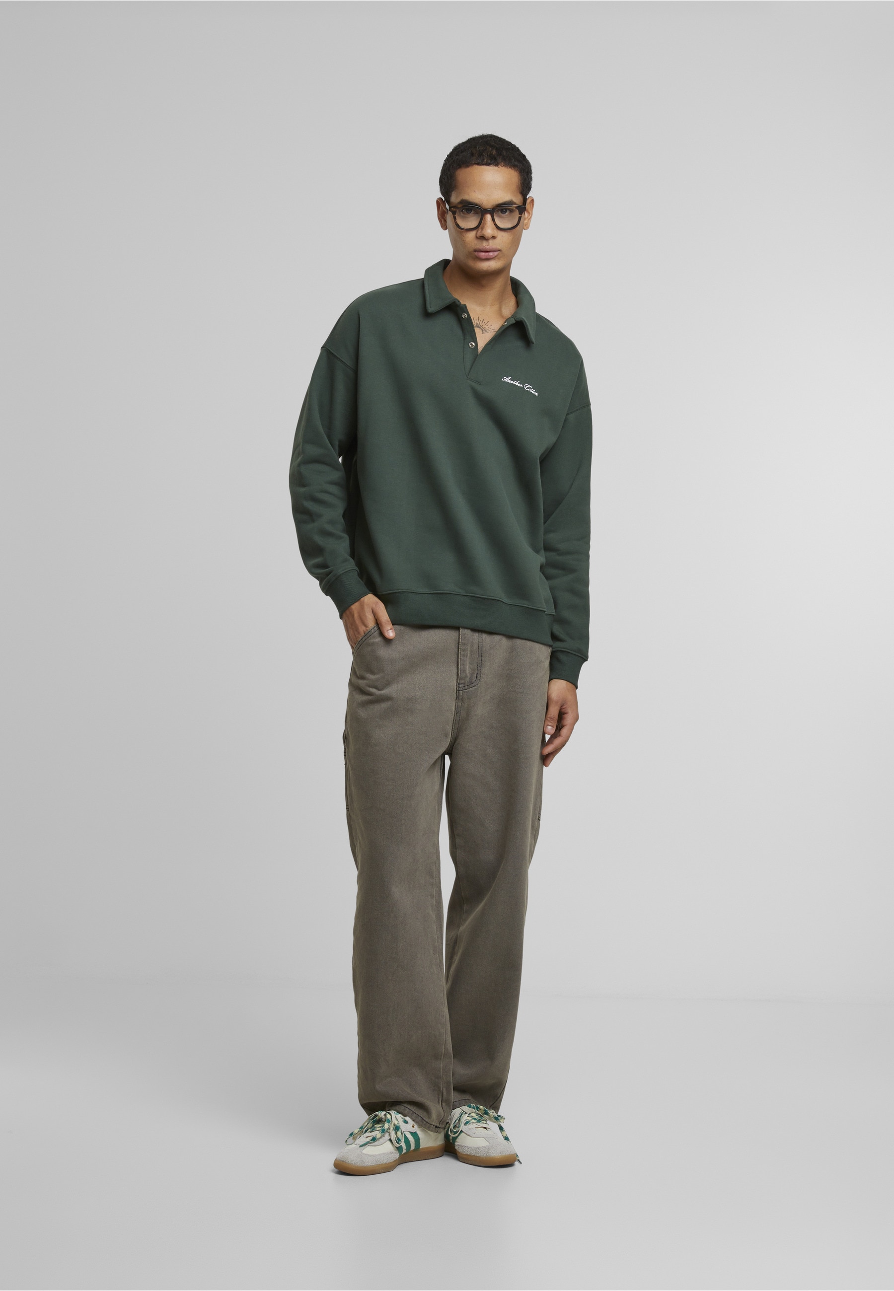 Another Cotton Lab Kurzarmshirt »Another Cotton Lab Another Cotton Rugby Longsleeve Shirt« 1