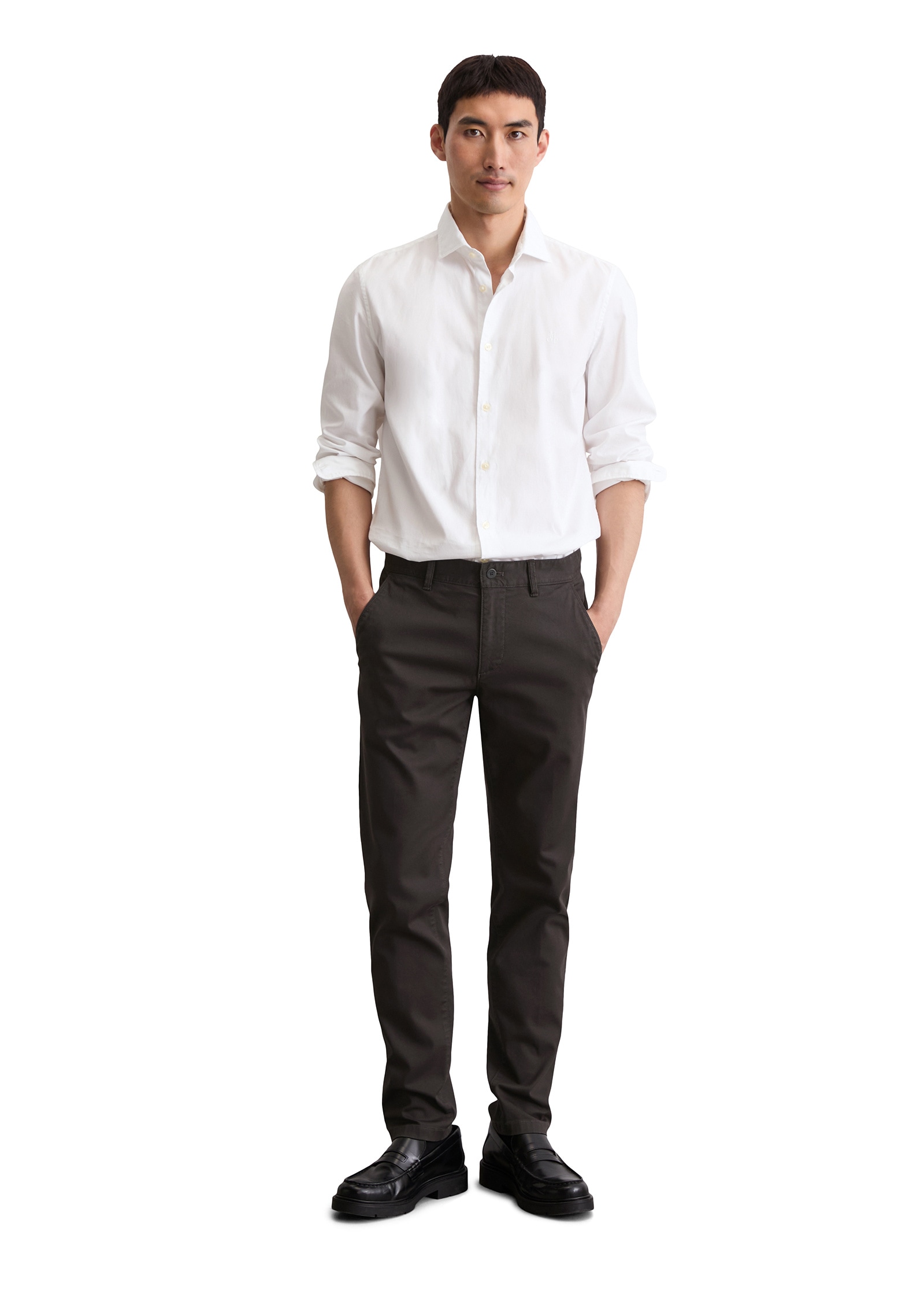 Marc O'Polo Chinohose »aus Bio-Baumwoll-Mix«