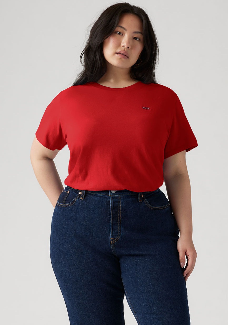 Levis Plus "THE PERFECT TEE" Figur umspielend günstig online kaufen