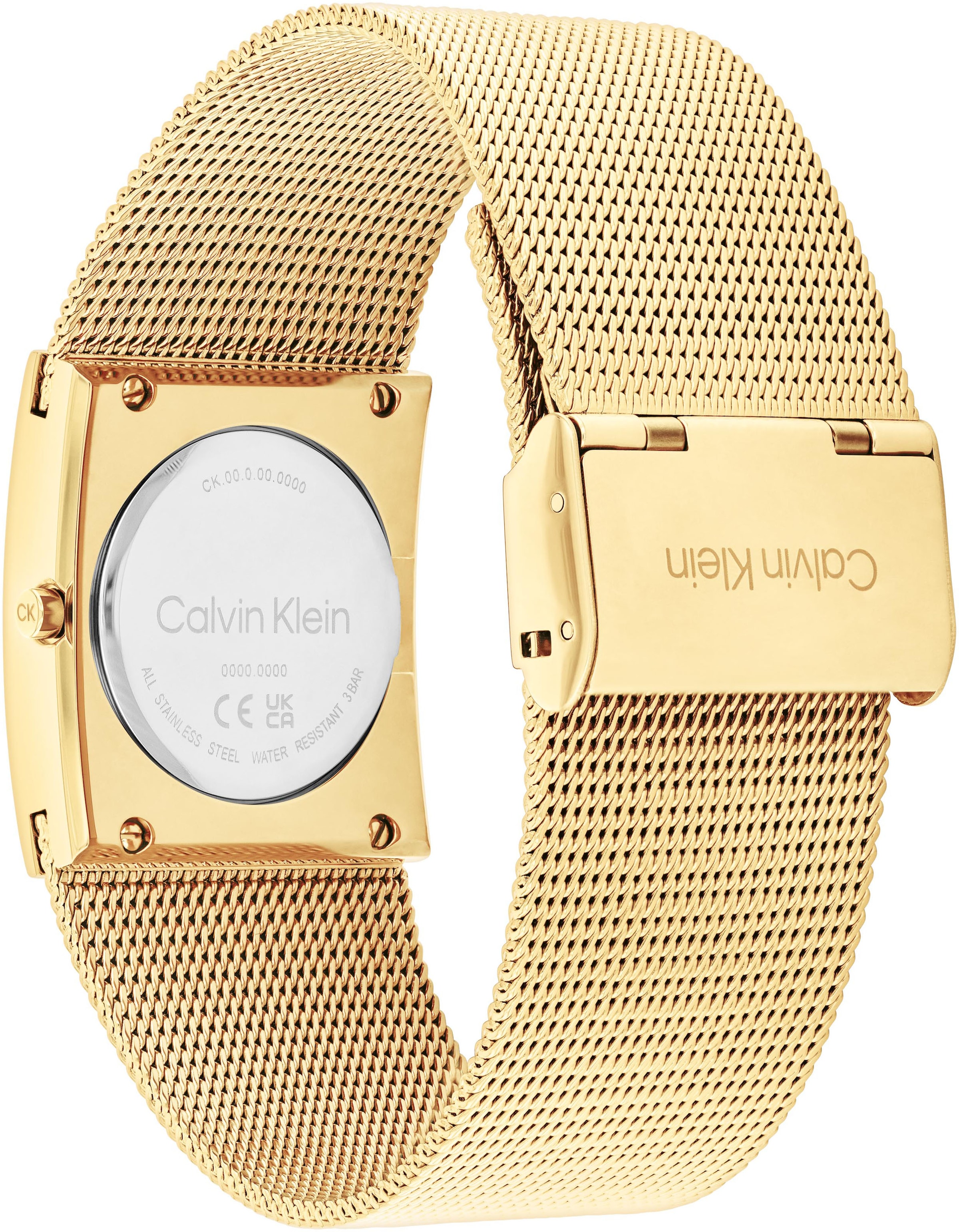 Calvin Klein Quarzuhr »CK PULSE«, Armbanduhr, Damenuhr, analog, Edelstahlarmband