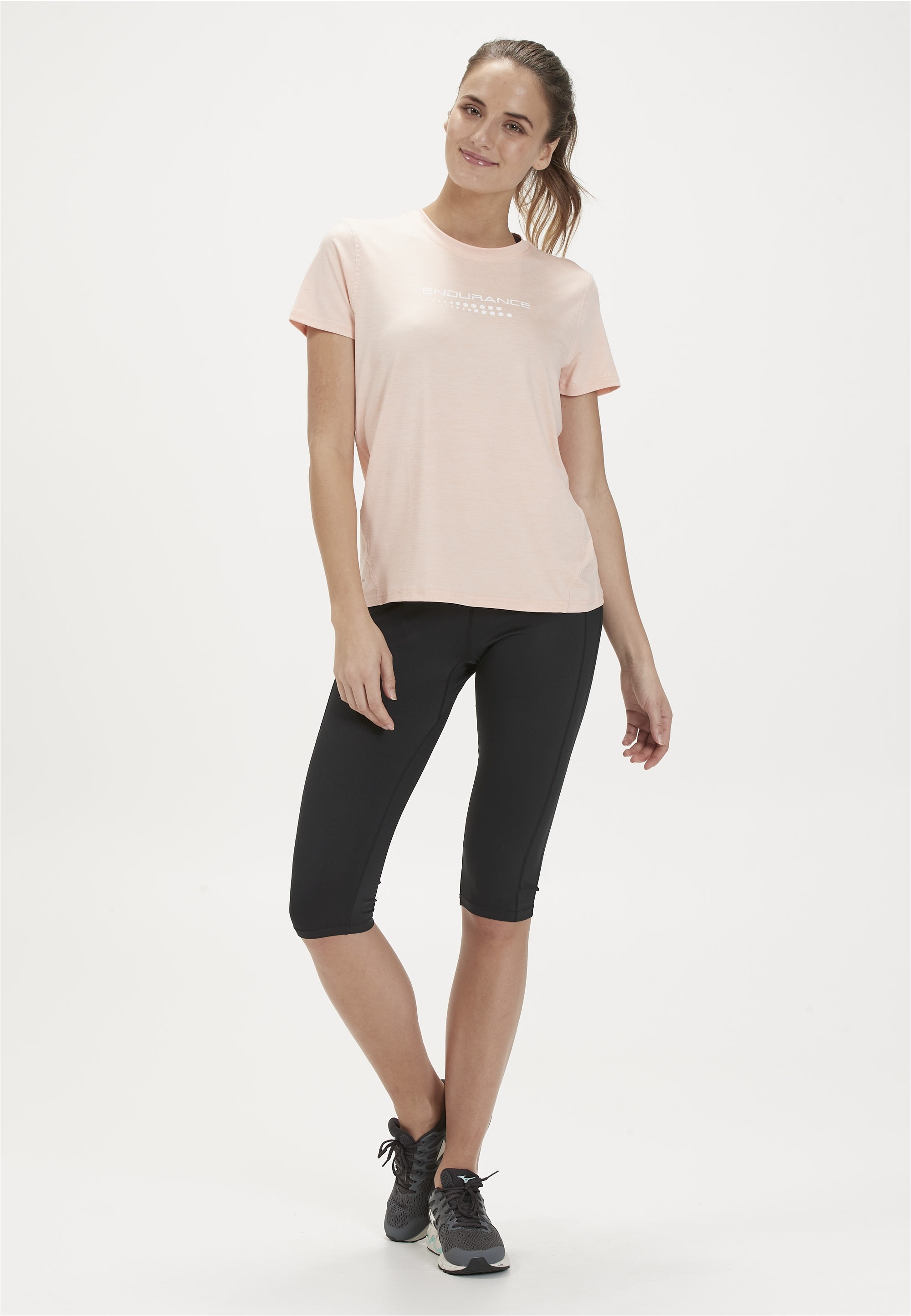 ENDURANCE Funktionsshirt »WANGE MELANGE«, (1 tlg.), mit innovativer QUICK DRY-Technologie