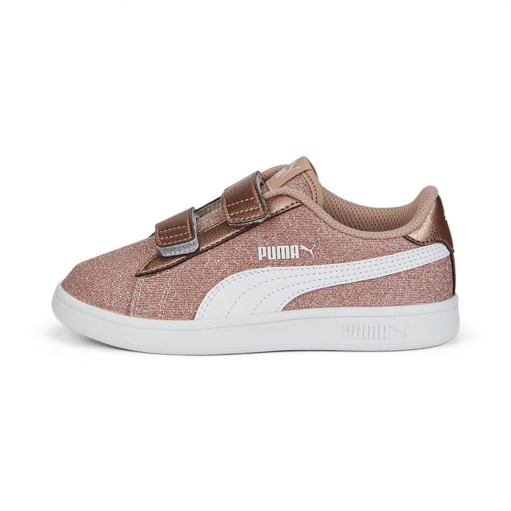 PUMA Sneaker »PUMA Smash v2 Glitzer Kids Mädchen Sneaker«