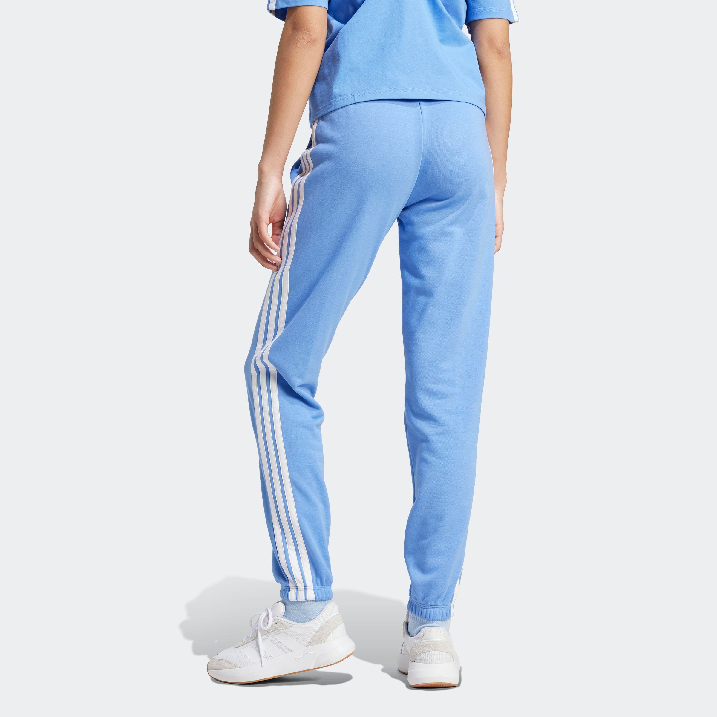 adidas Sportswear Sporthose "ESSENTIALS 3-STREIFEN FRENCH TERRY CUFFED" Reg günstig online kaufen