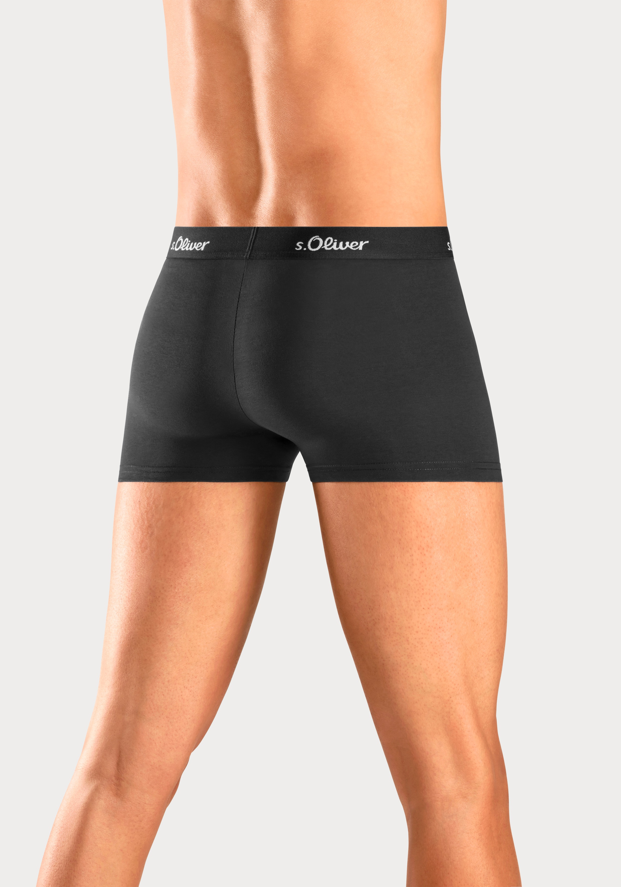 Thumbnail - s.Oliver Boxer "Boxershorts für Herren", (3 St.), klassisches Basic für jeden Kleiderschrank