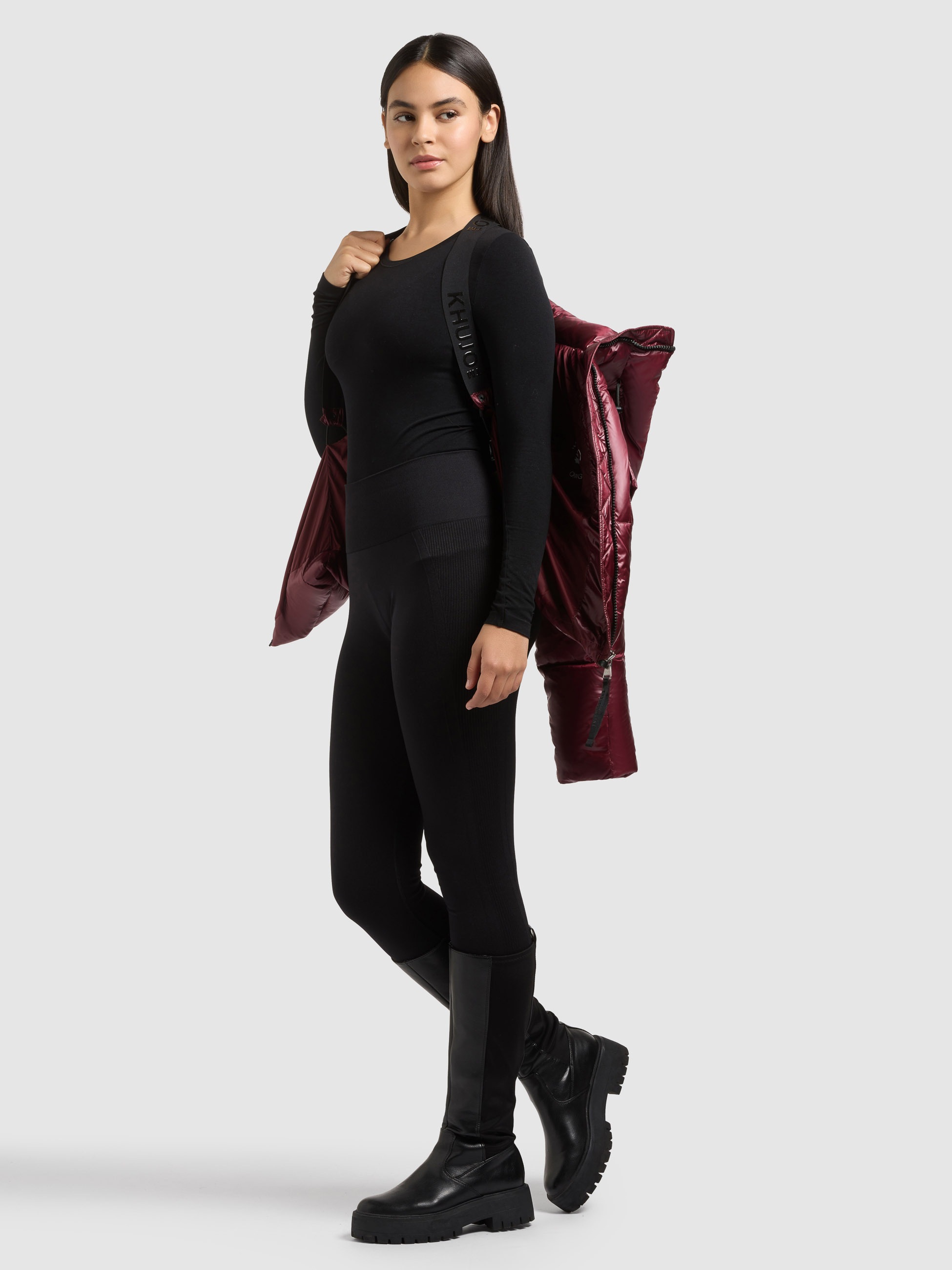 khujo Steppjacke »TREY« mit Kapuze