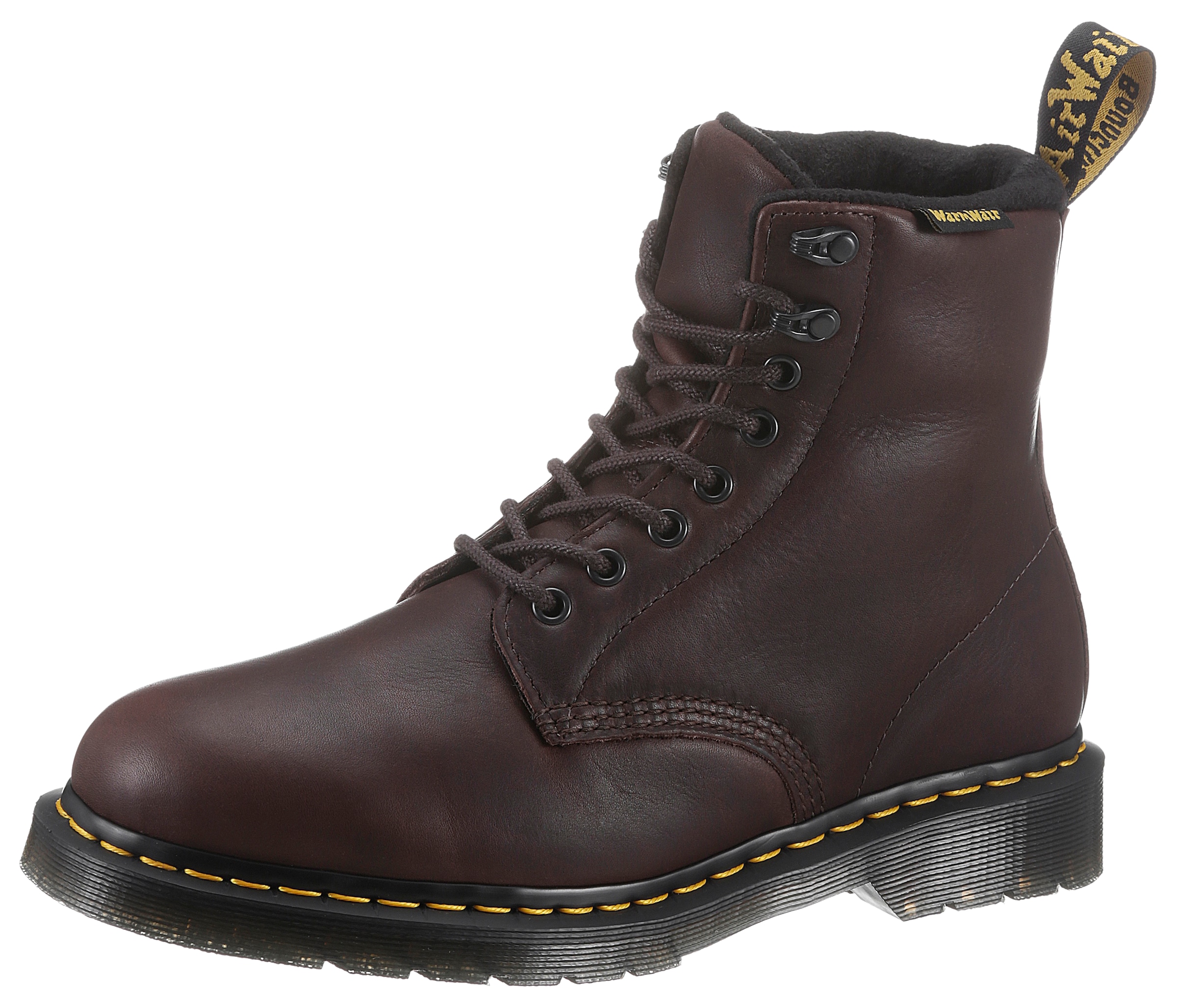 DR. MARTENS Schnürboots »1460 PASCAL 8 EYE BOOT«, mit Kontrast-Rahmennaht