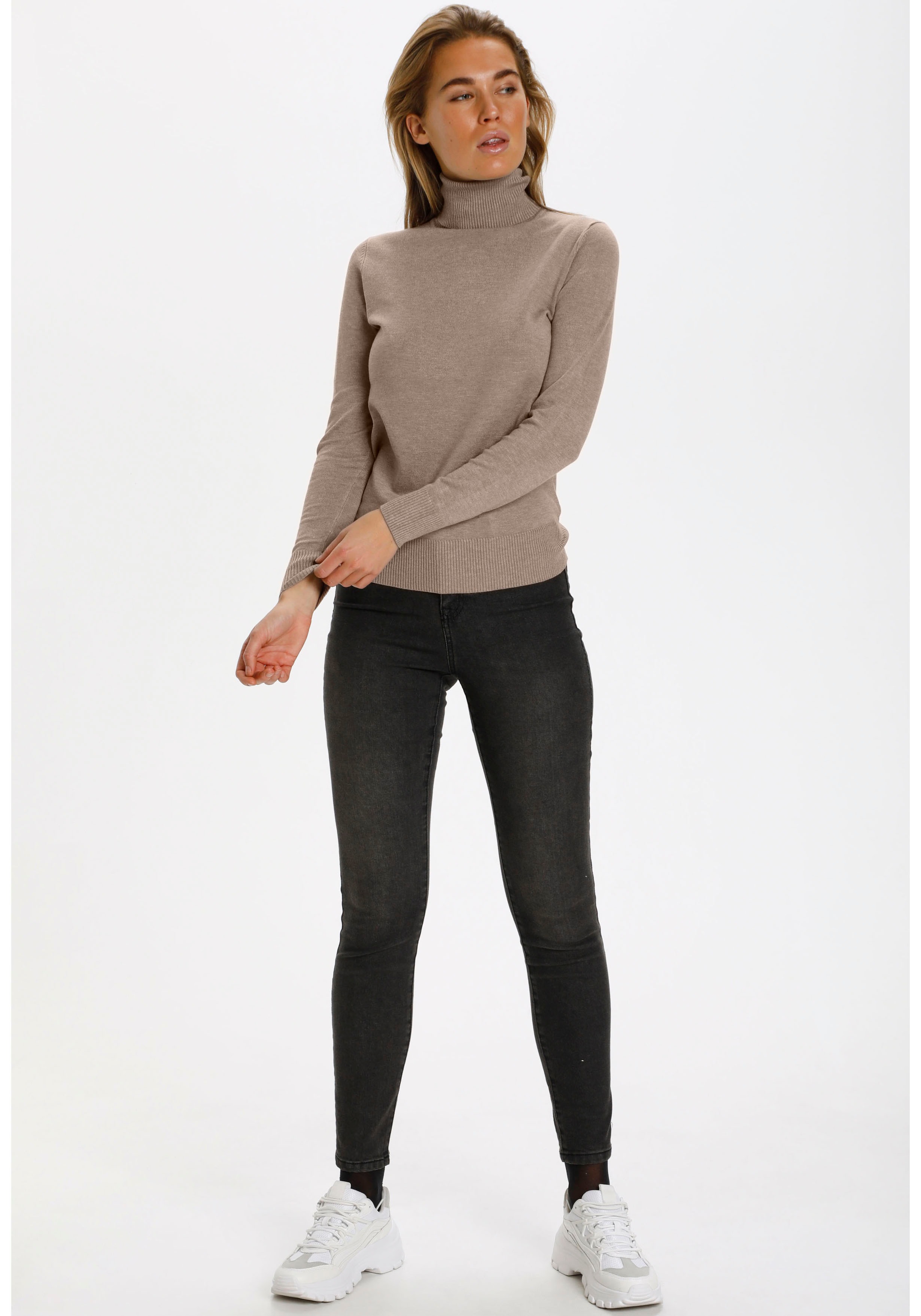 Thumbnail - Saint Tropez Rollkragenpullover "J2046, MilaSZ Rollneck" Viskosemischung, Classic fit