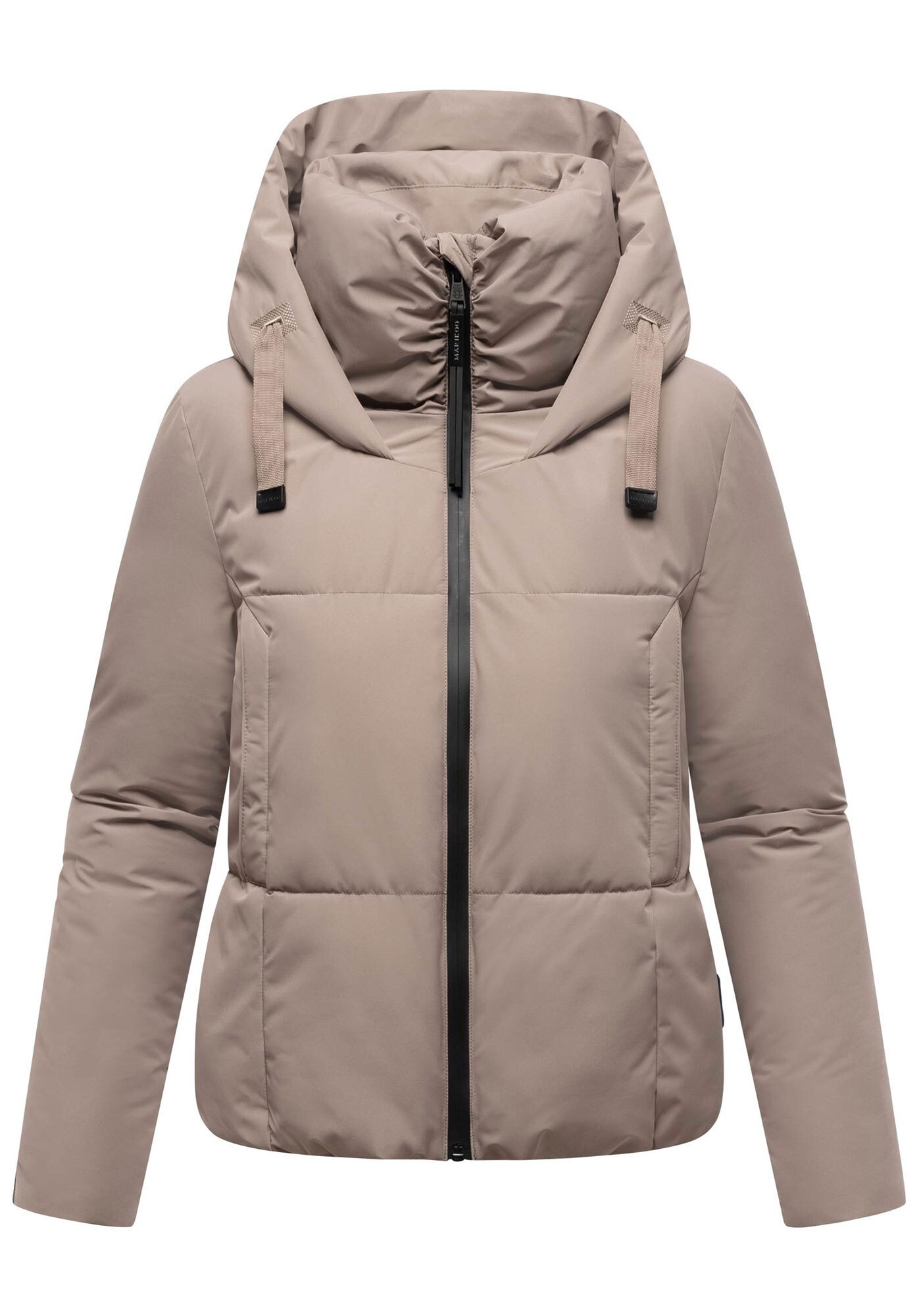 Marikoo Winterjacke »Ninikaa« kurze Winterjacke mit extra hohem Windschutzkragen