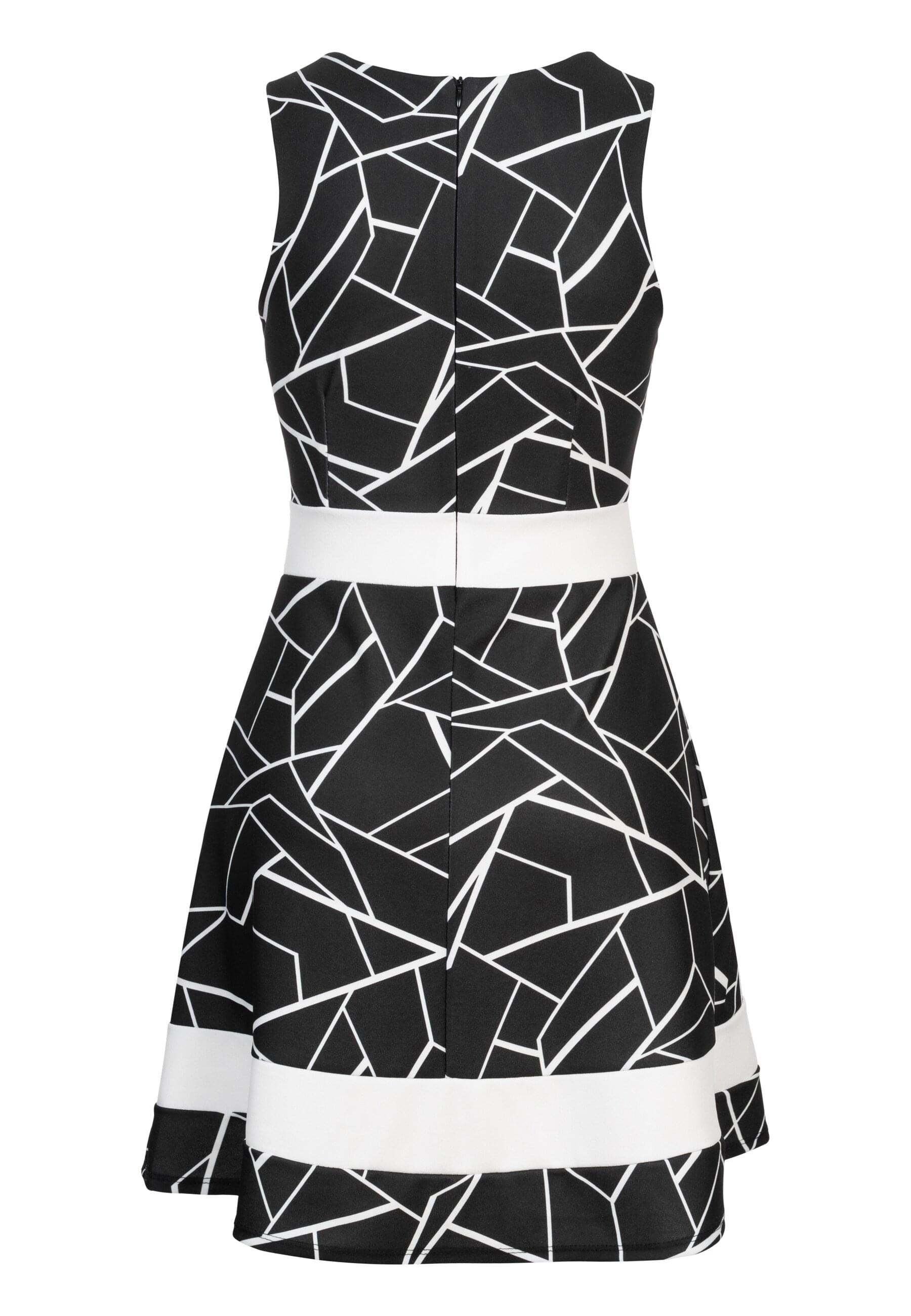 CLOUD 5IVE Shirtkleid "CLOUD 5IVE Dress with Abstract Print and Zipper on t günstig online kaufen