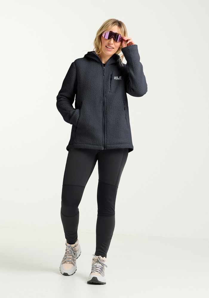 Jack Wolfskin Fleecejacke »CRADLE MOUNTAIN PILE FZ W«, mit Kapuze