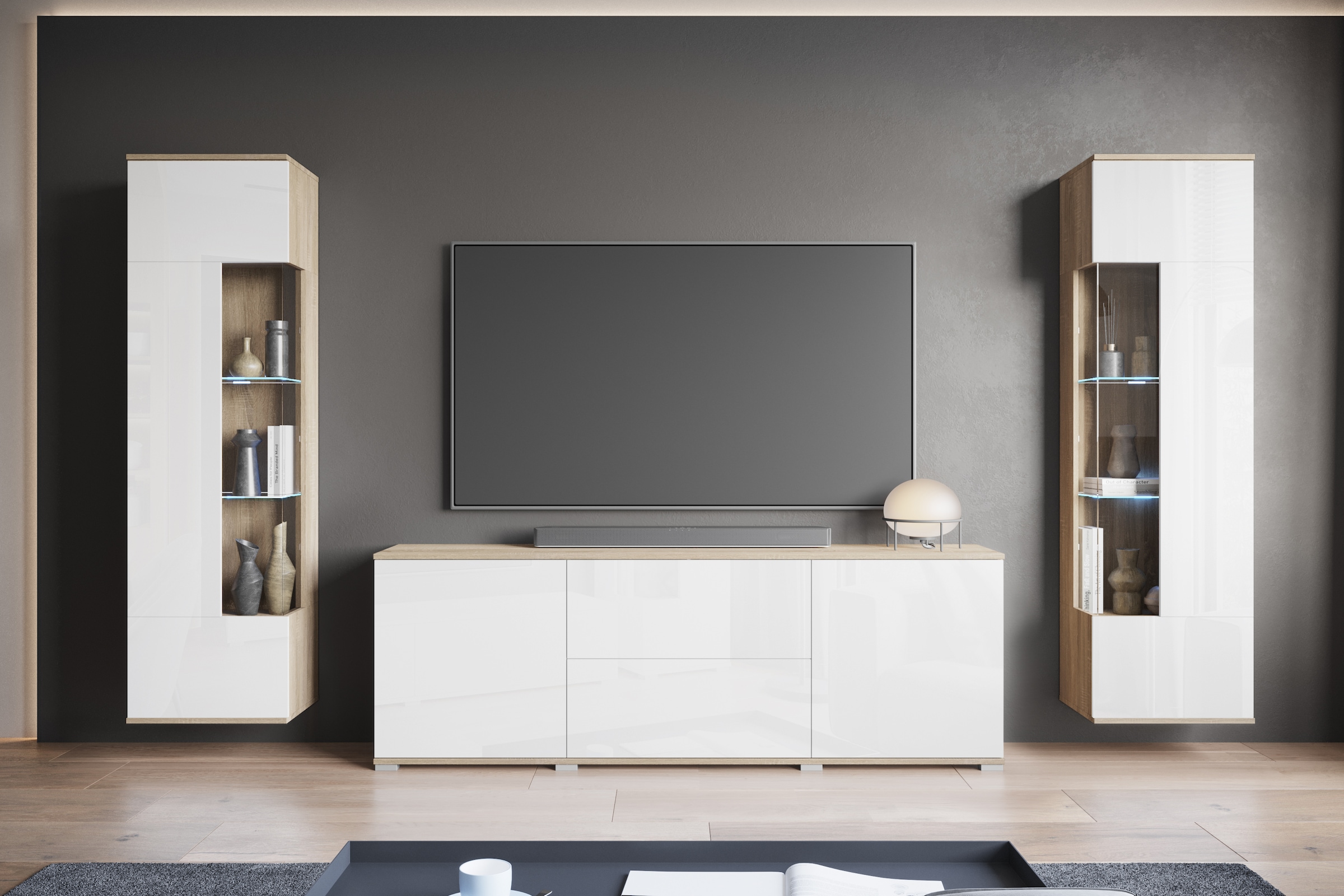 OTTO home "KENIA" Komplett-Set, 3 Stk. tlg.