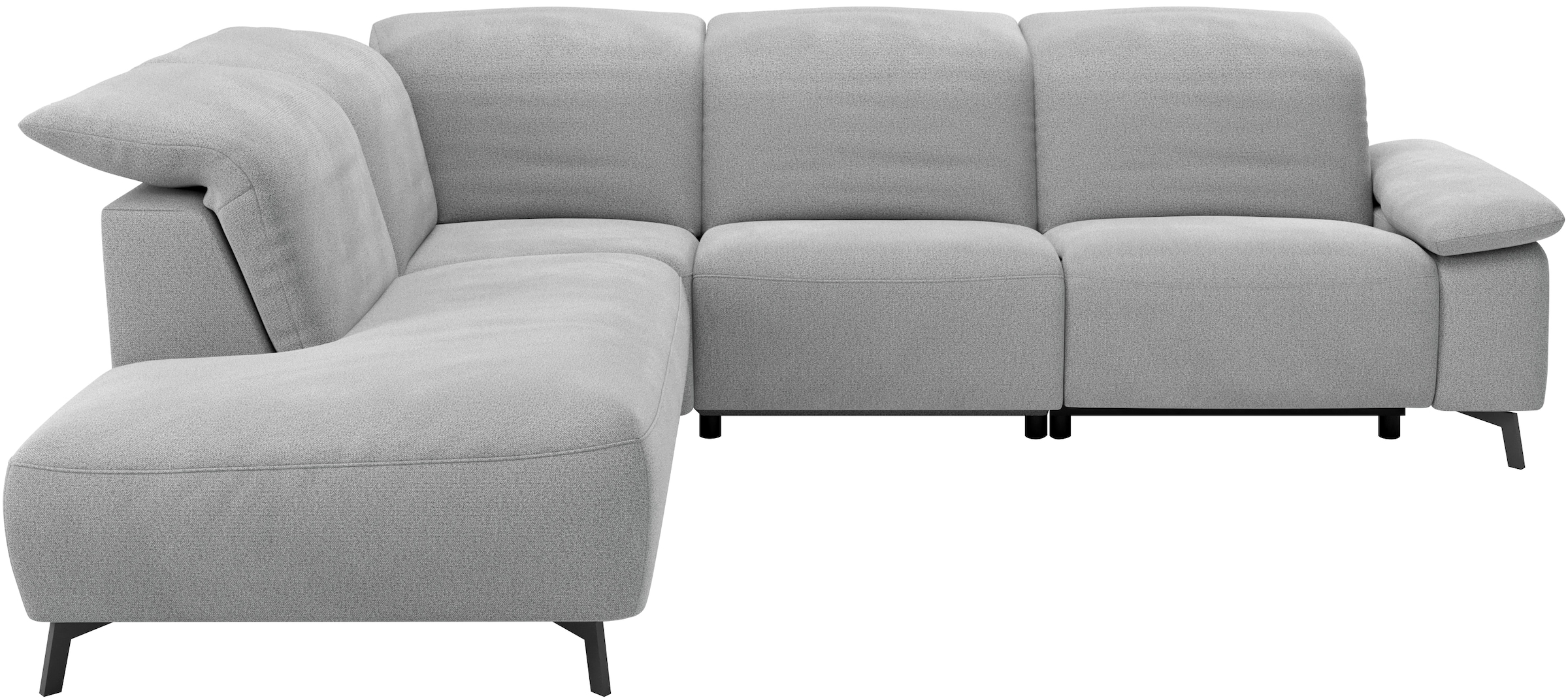 Musterring Ecksofa "MR 370, intelligenter Komfort im modernen Design" Optionale Relaxfunktion, flexible Kopfteile & klappbare Armlehnen