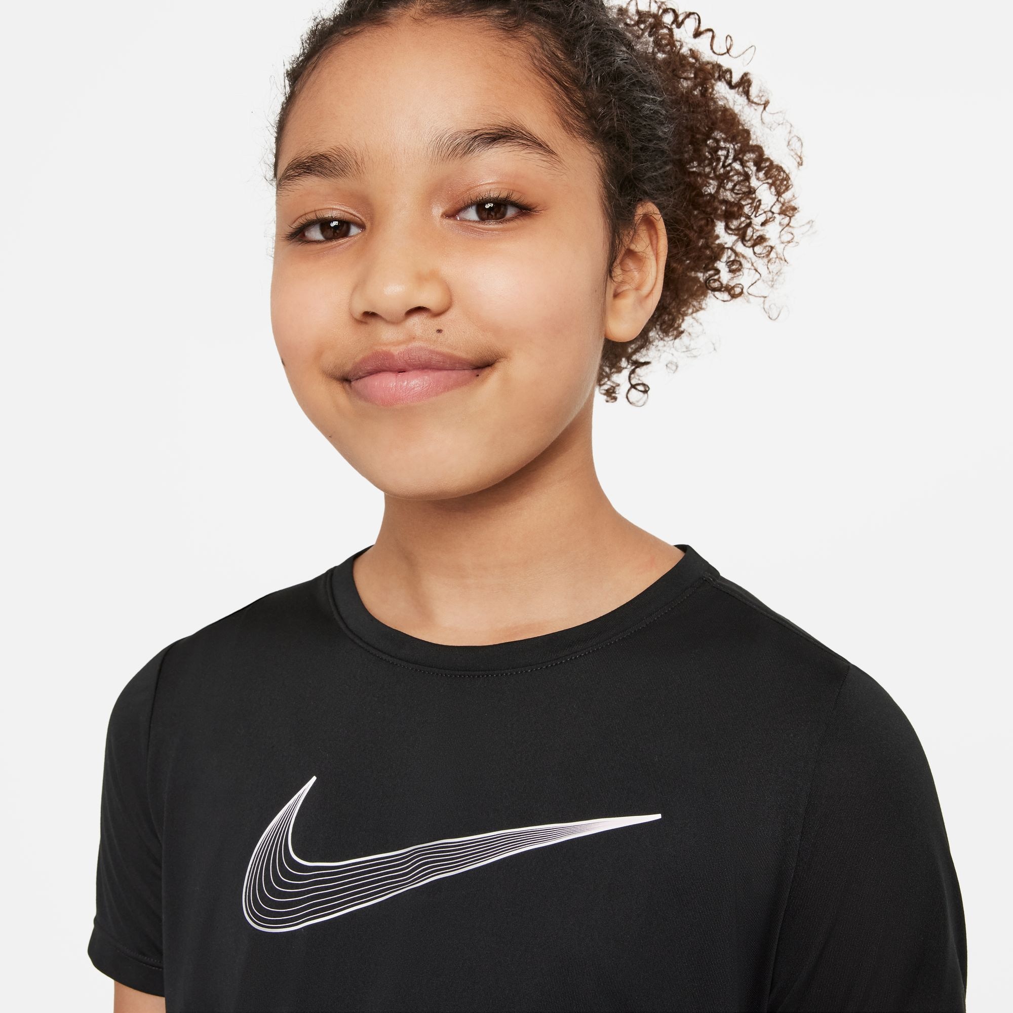 Nike Trainingsshirt »DRI-FIT ONE BIG KIDS' (GIRLS') SHORT-SLEEVE TRAINING TOP«