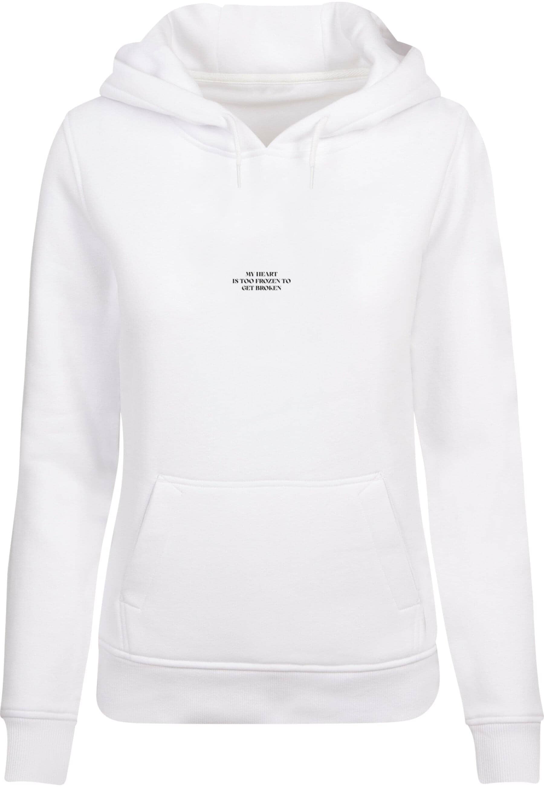 Miss Tee Kapuzenpullover "Miss Tee Damen Too Frozen Hoody" 1 Stk. günstig online kaufen